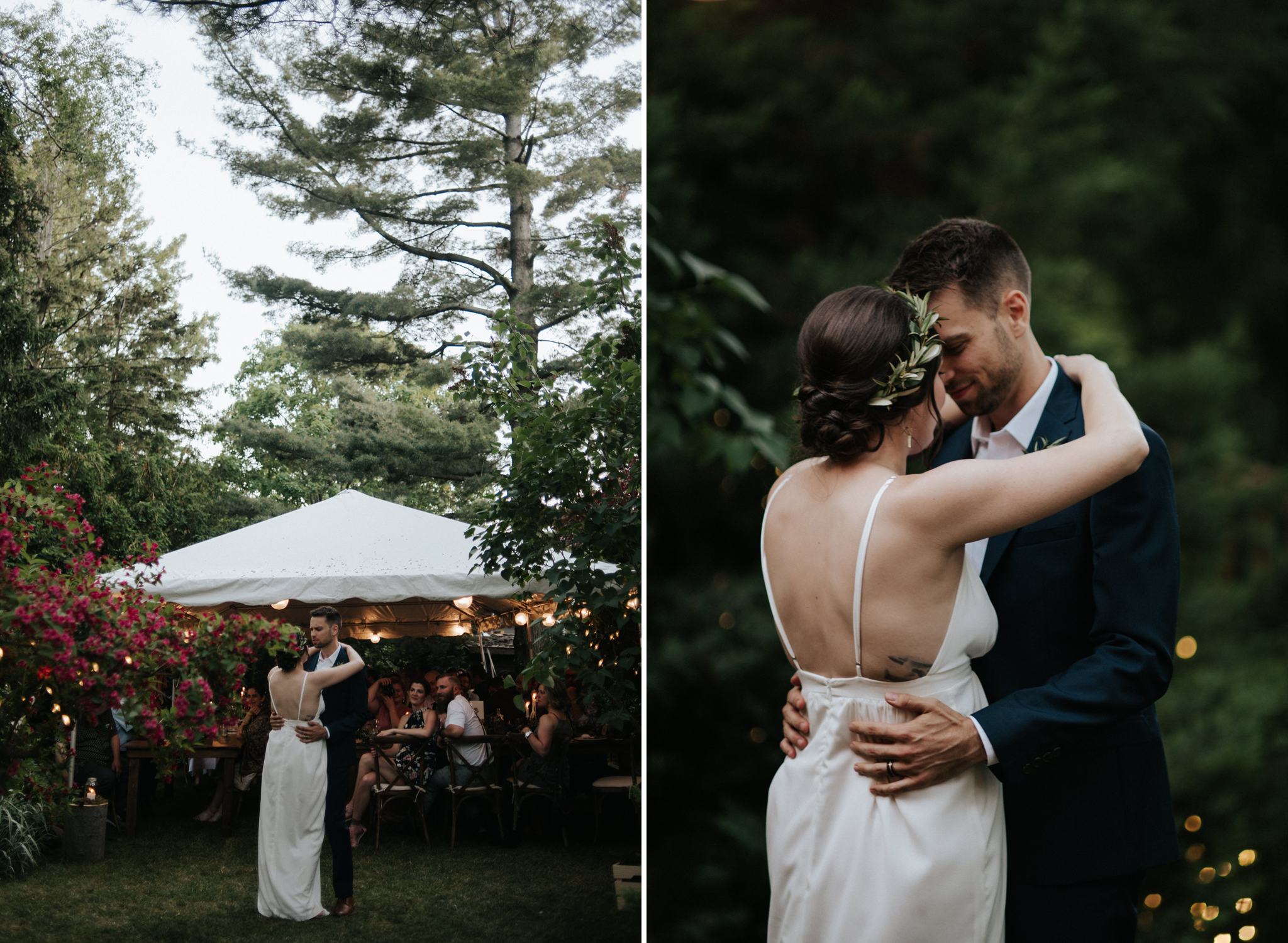 Intimate Backyard Wedding in Toronto