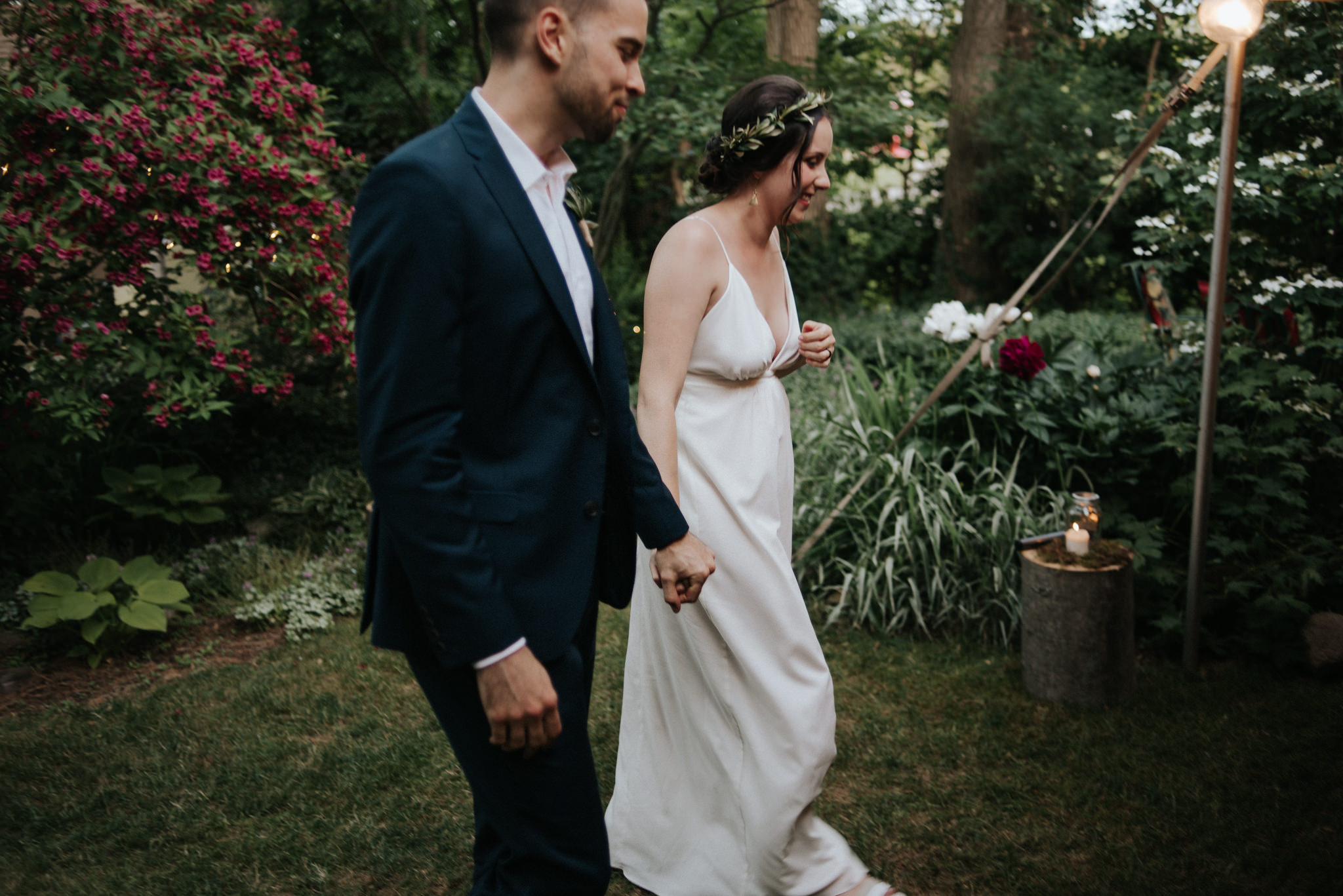 Intimate Backyard Wedding in Toronto