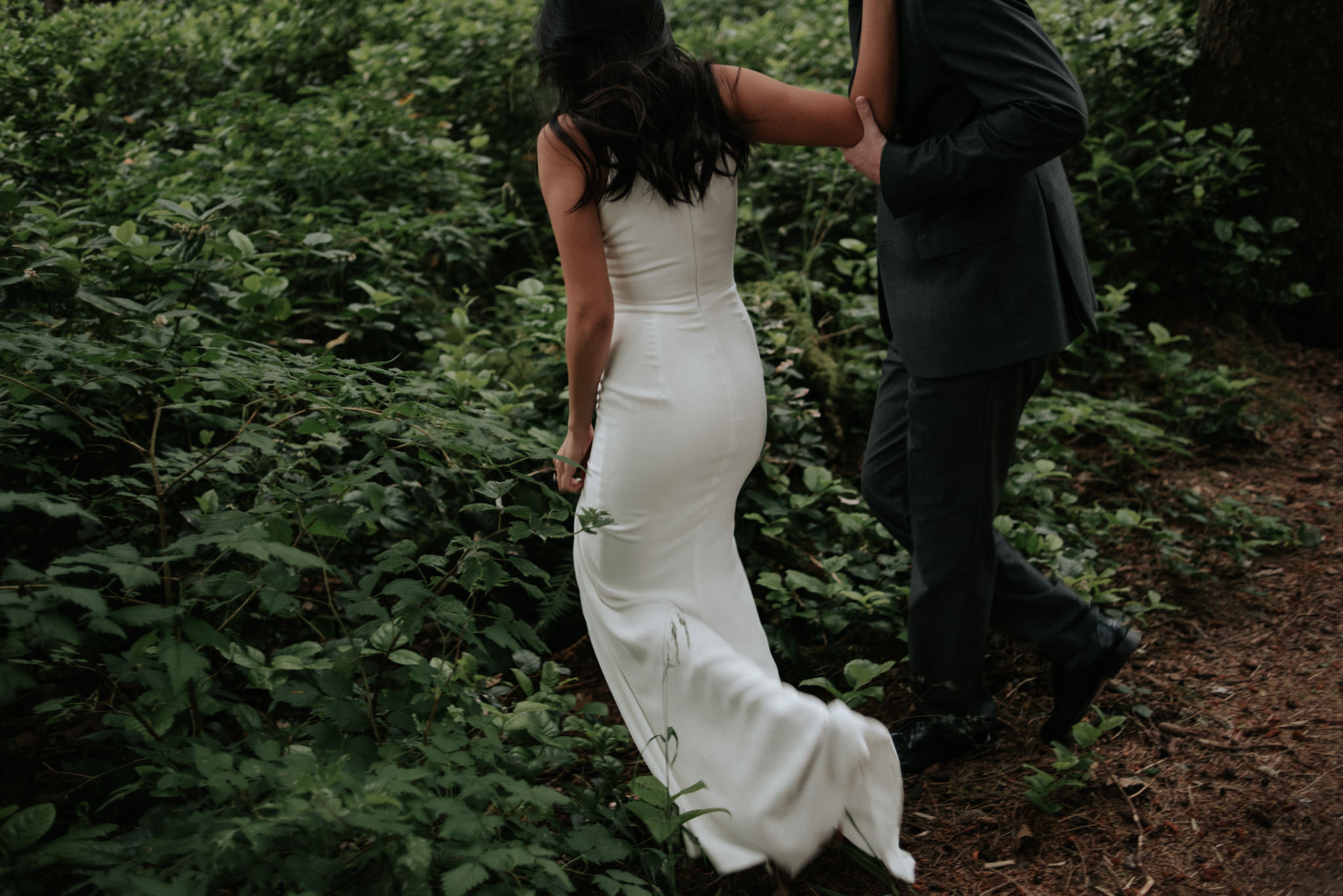 Wedding portraits on Chesterman Beach