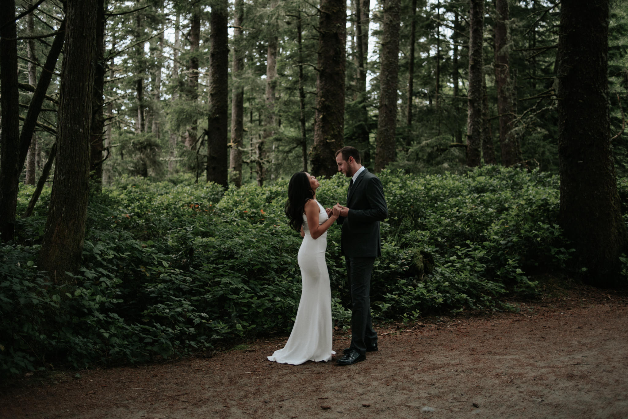 Wedding portraits on Chesterman Beach