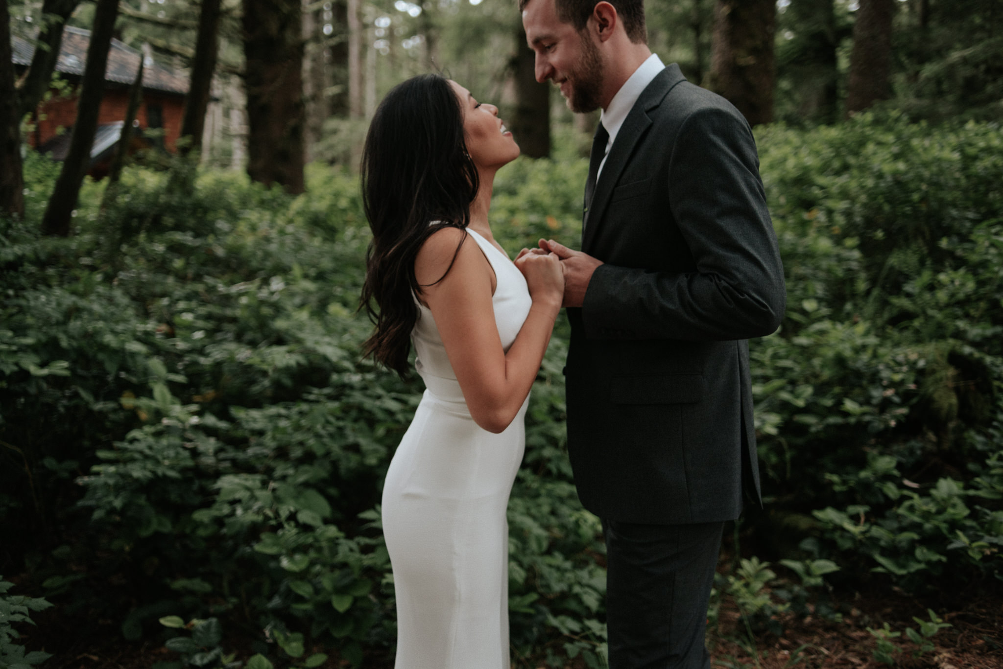 Wedding portraits on Chesterman Beach