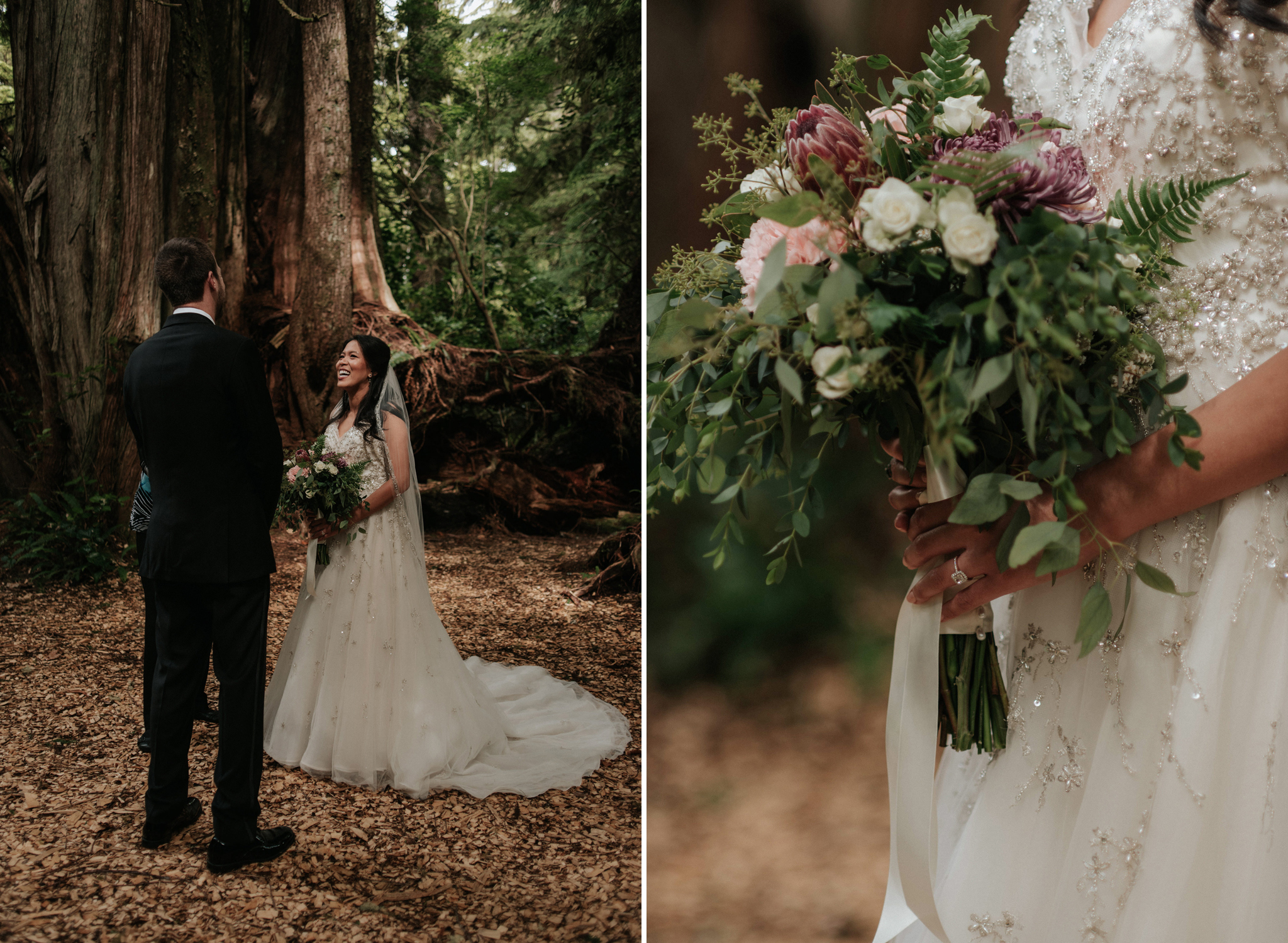 Tofino elopement ceremony at Wickaninnish Inn