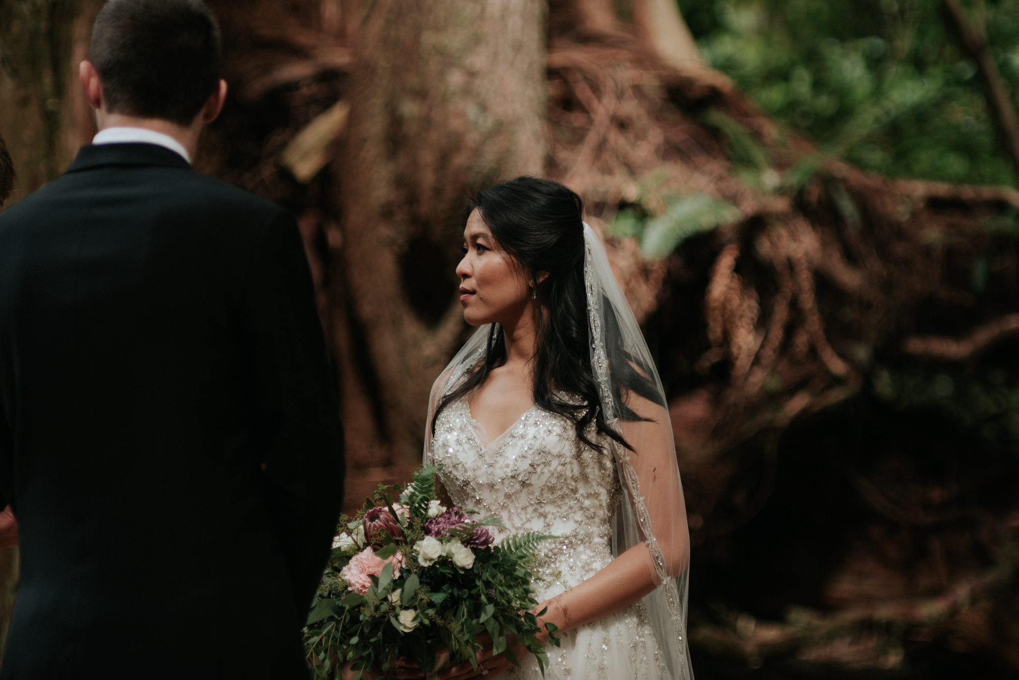 Tofino elopement ceremony at Wickaninnish Inn