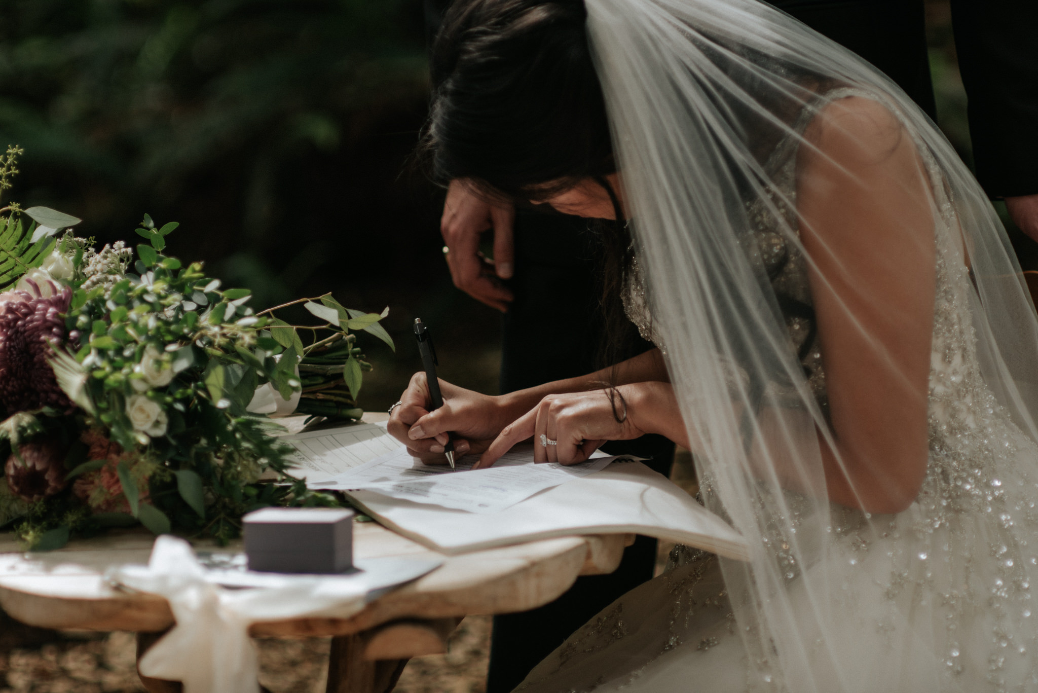 Tofino wedding ceremony at Wickaninnish Inn