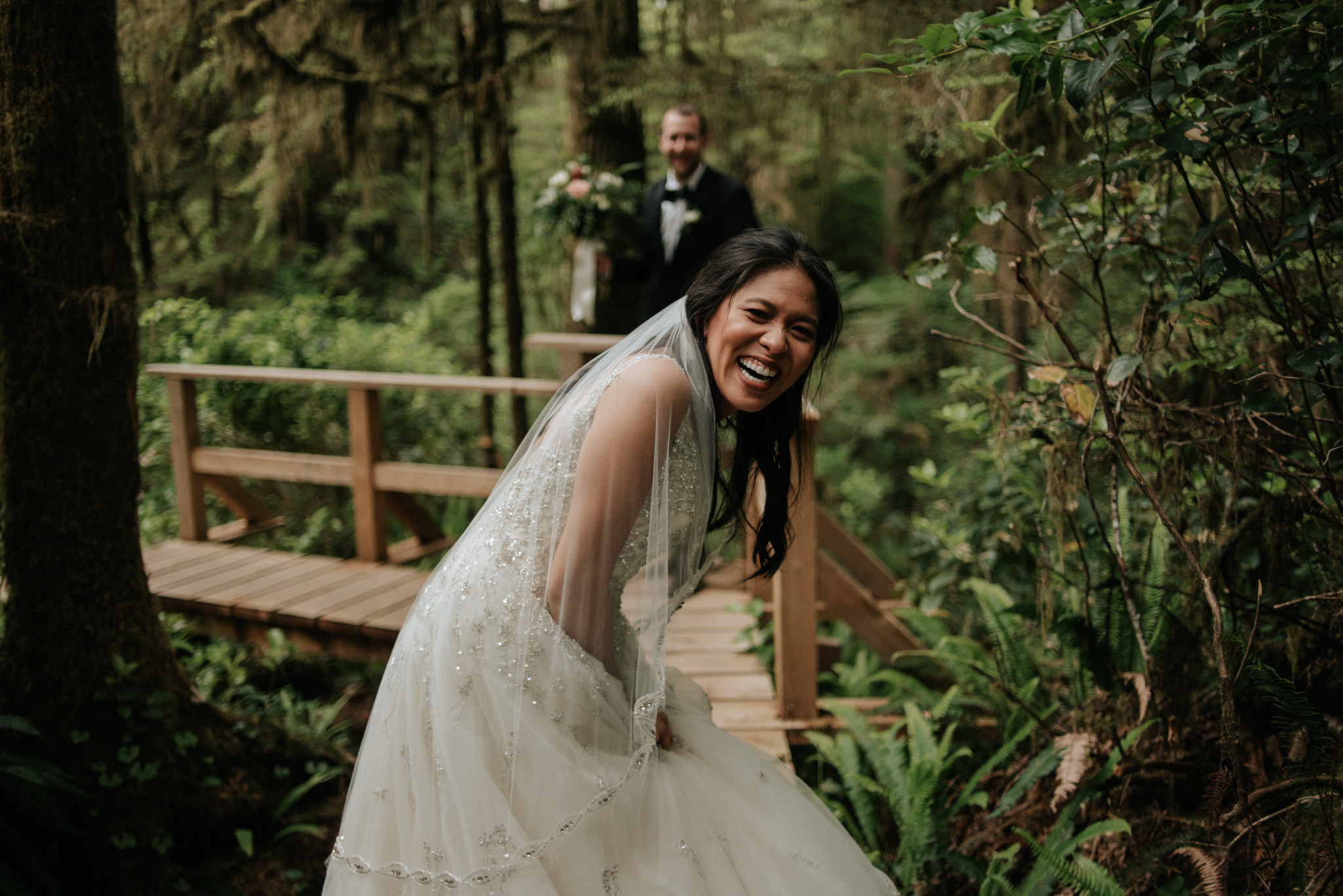 Pacific Rim National Park Wedding portraits