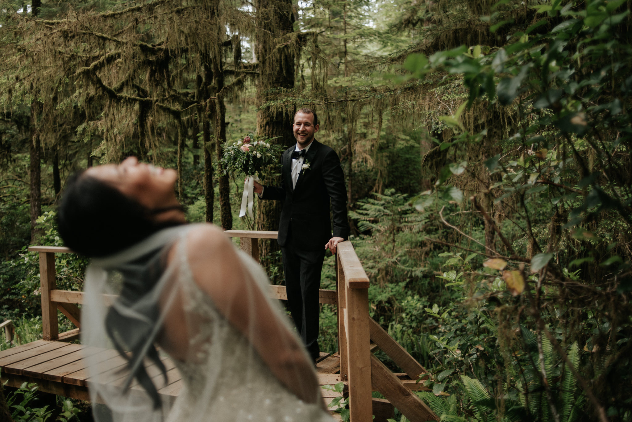 Pacific Rim National Park Wedding portraits