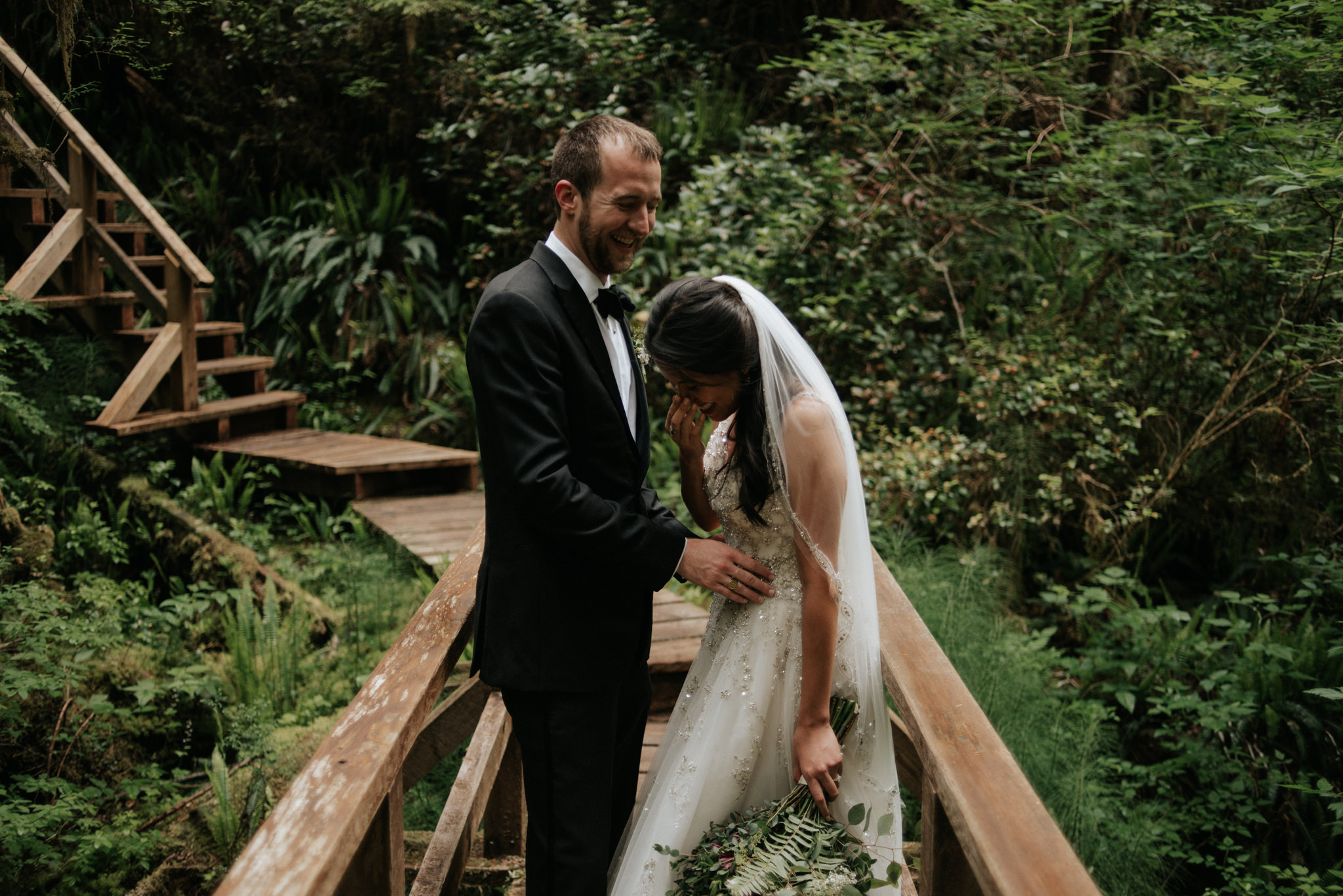 Pacific Rim National Park Wedding portraits