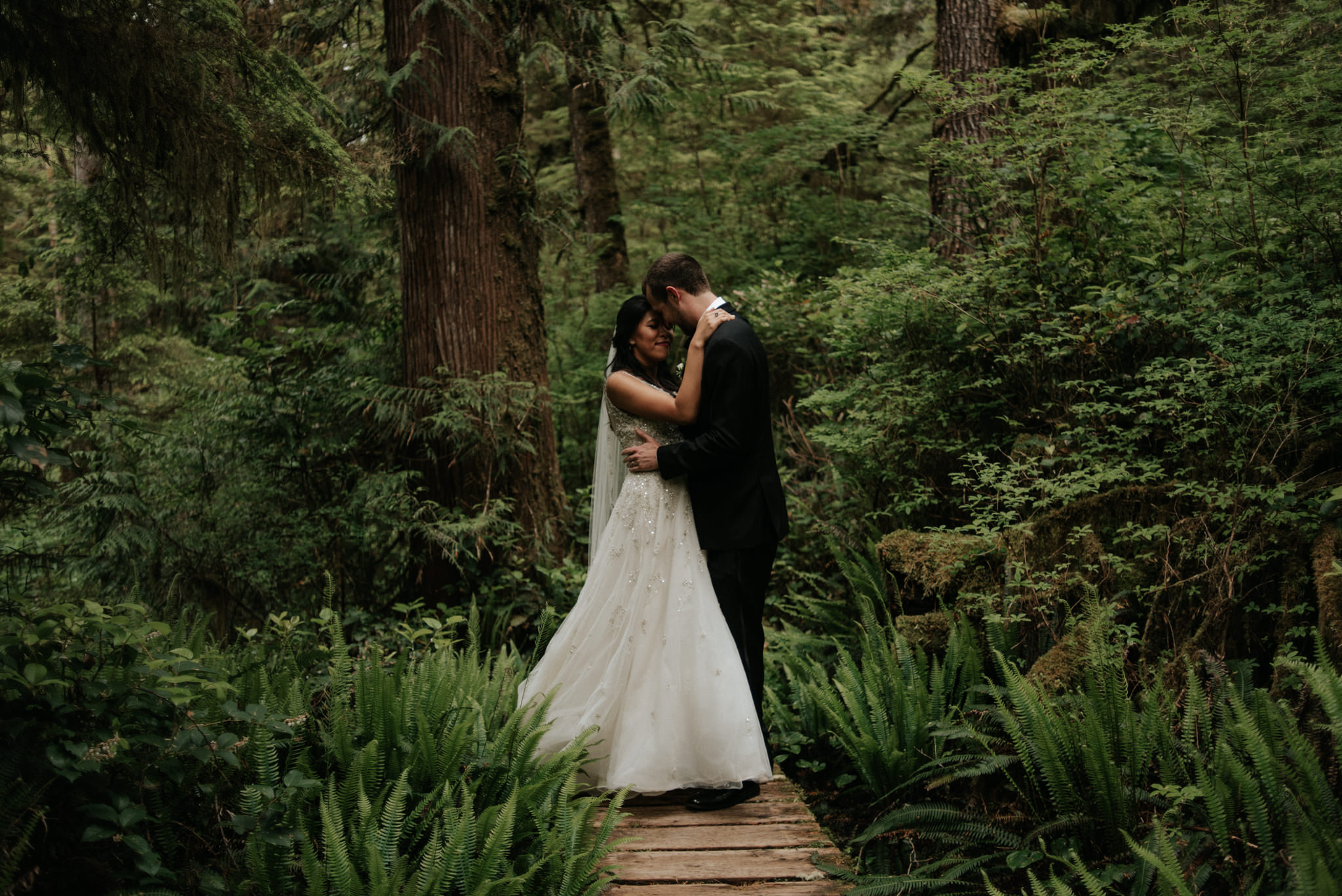 Pacific Rim National Park Wedding portraits, Tofino elopement