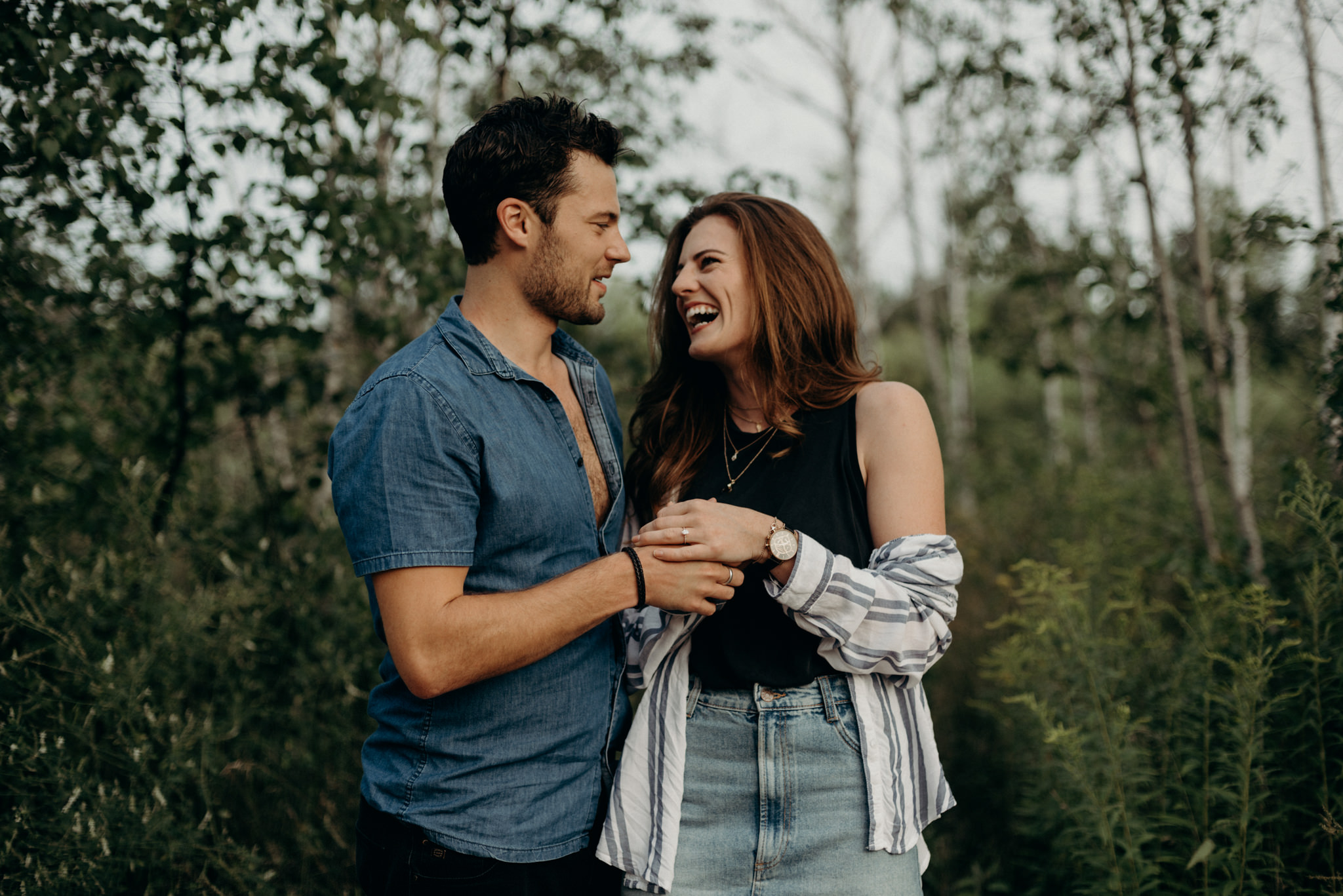 Toronto Island Engagement