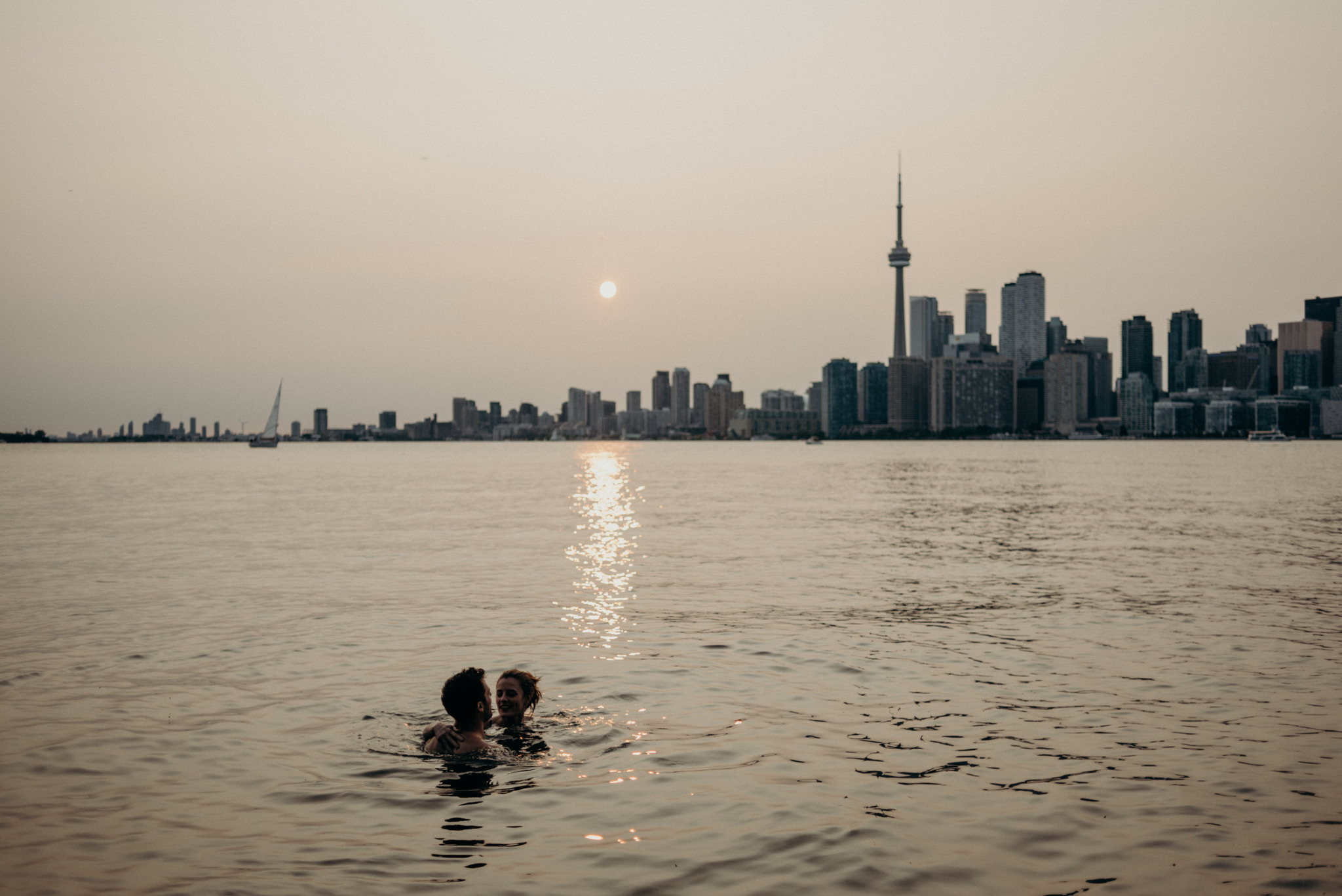 Toronto Island Engagement