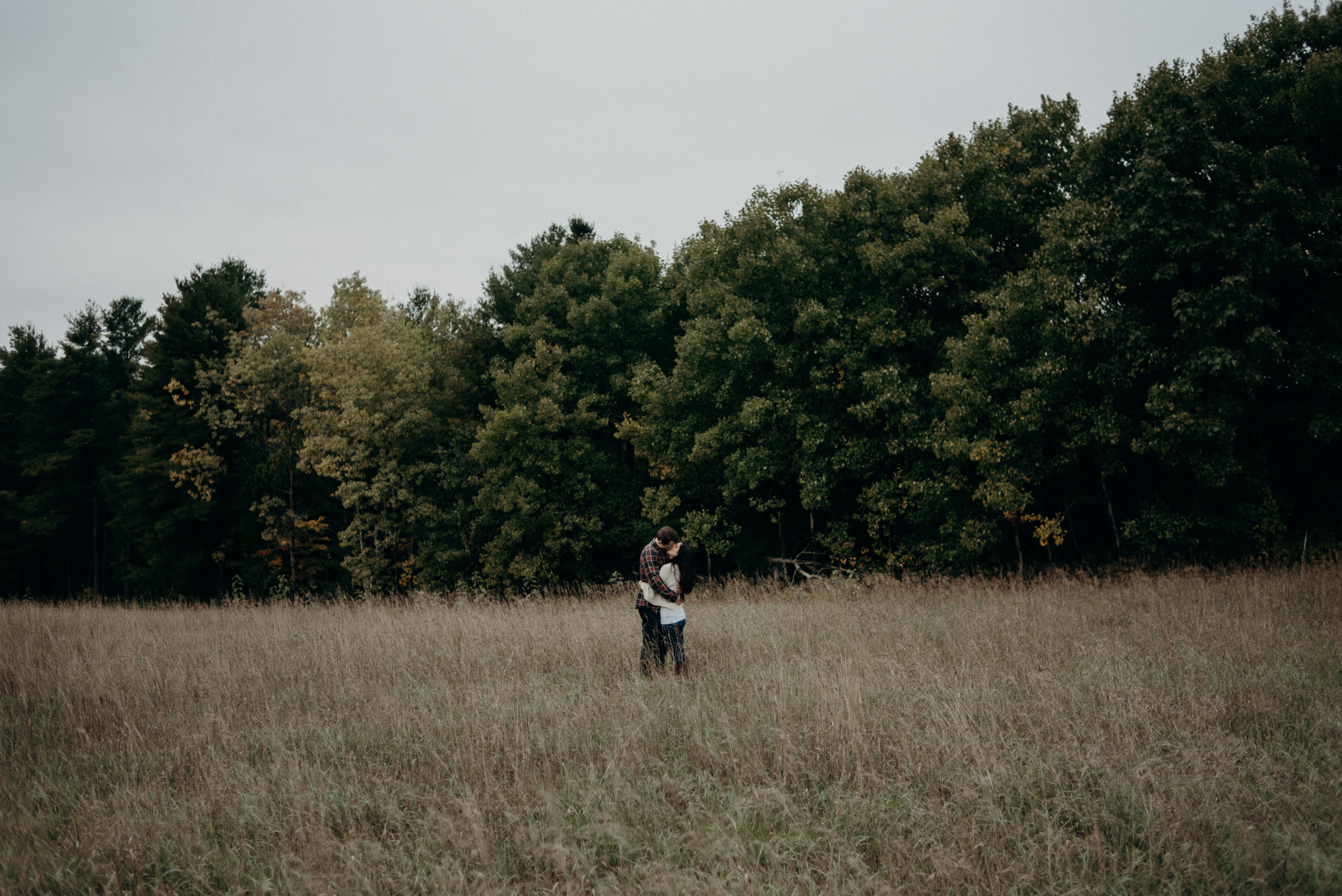 fall couple shoot at Whispering Springs