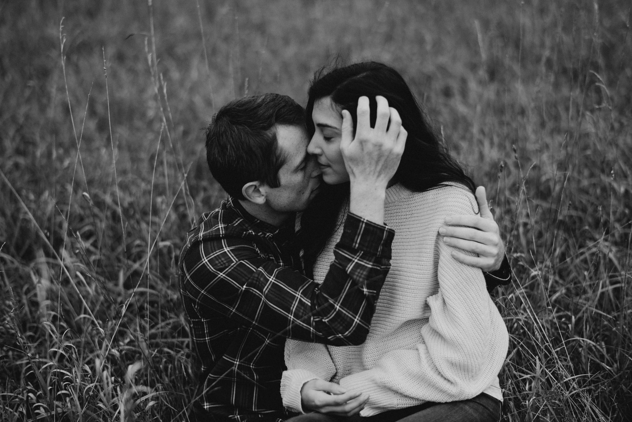 fall couple shoot at Whispering Springs