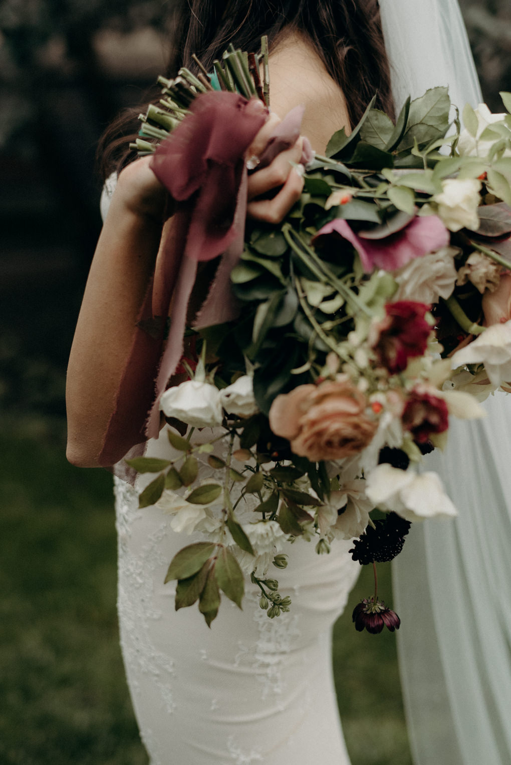 Romantic wedding portraits at Knox College U of T