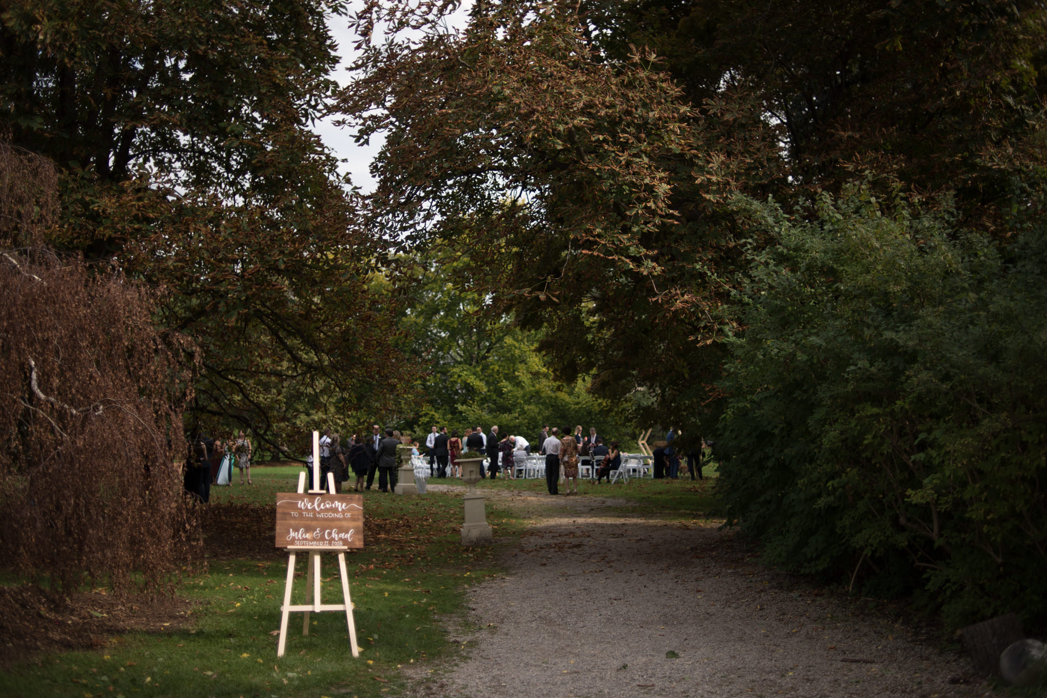 Spadina Museum wedding ceremony