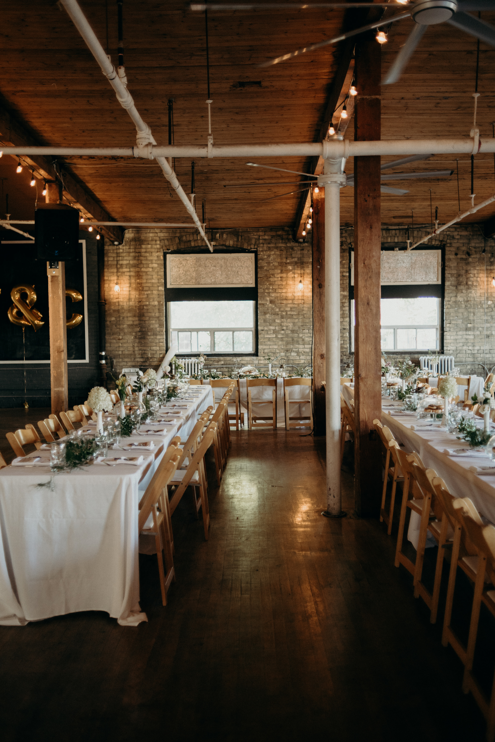 Jam Factory wedding reception