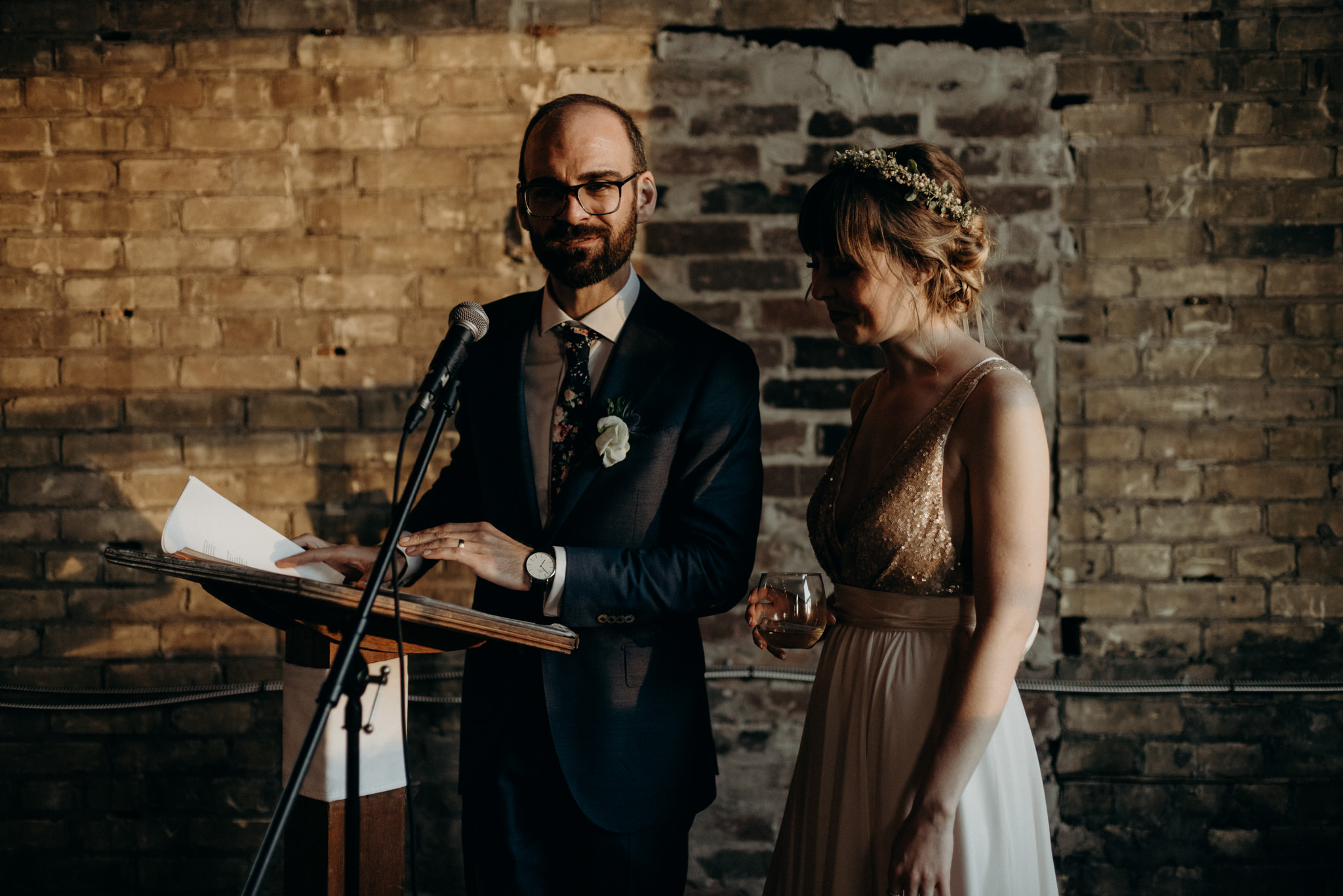 Jam Factory wedding reception