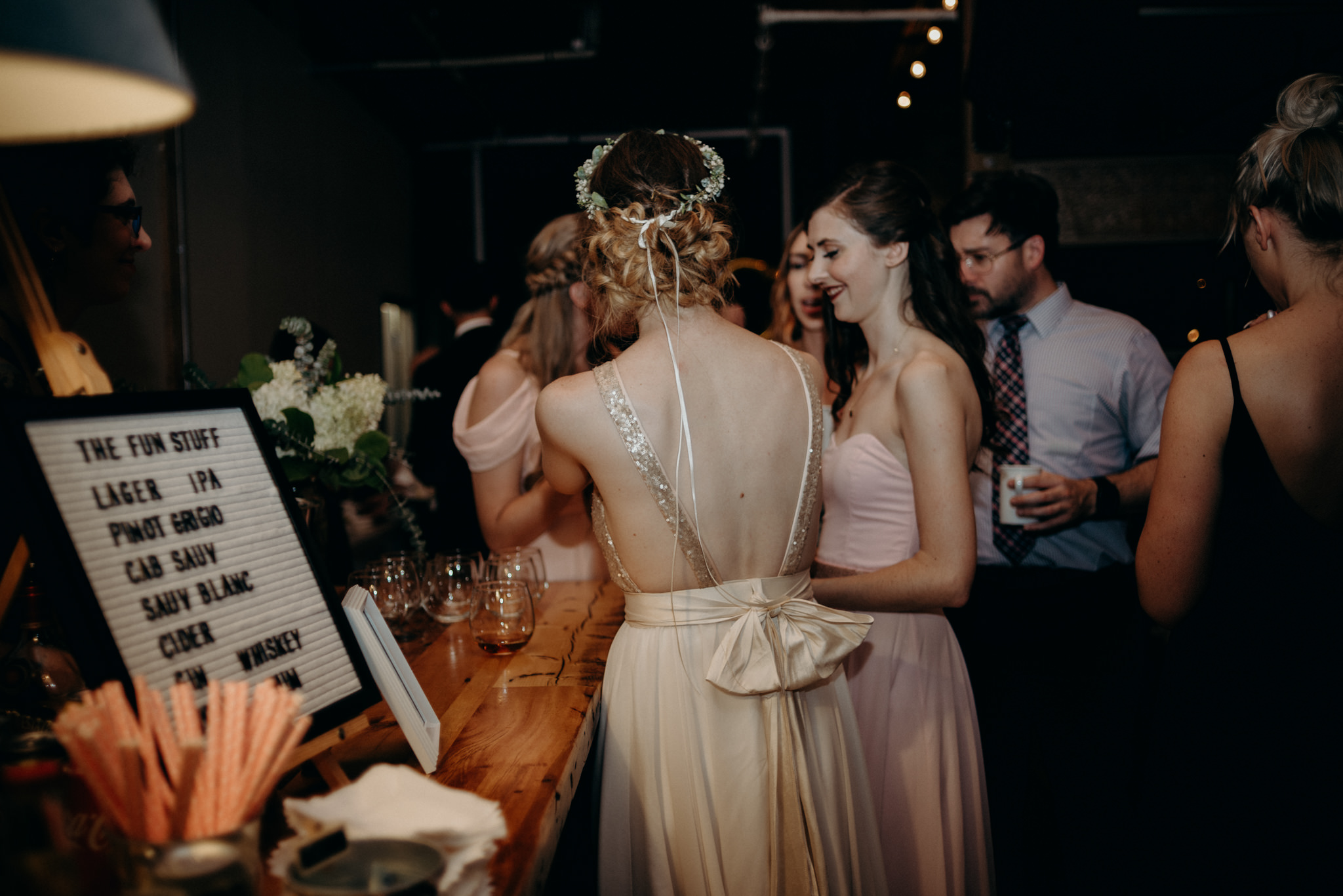 Jam Factory wedding reception