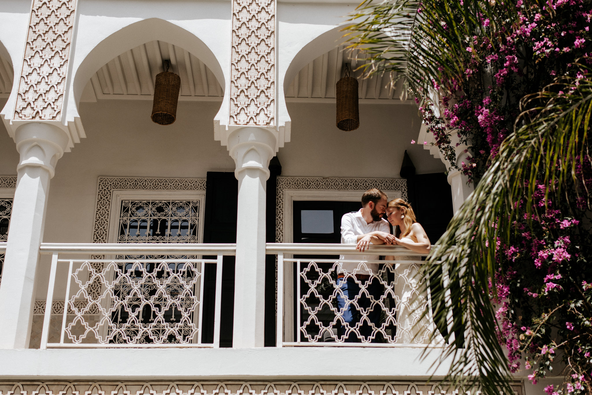 Dreamy wanderlust wedding portraits at Le Riad Yasmine