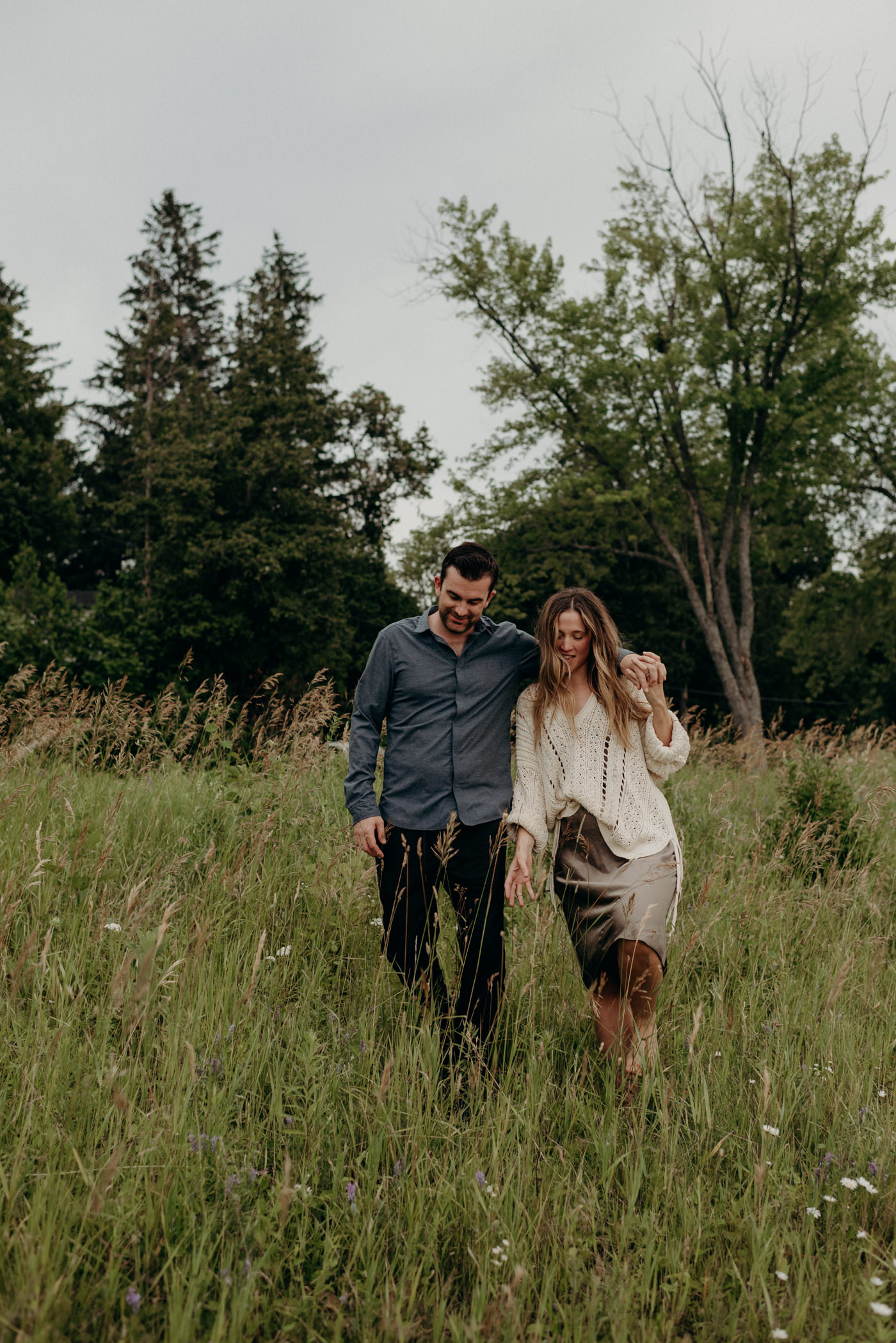 Warm Summer Night Engagement with Cassandra and Brendon