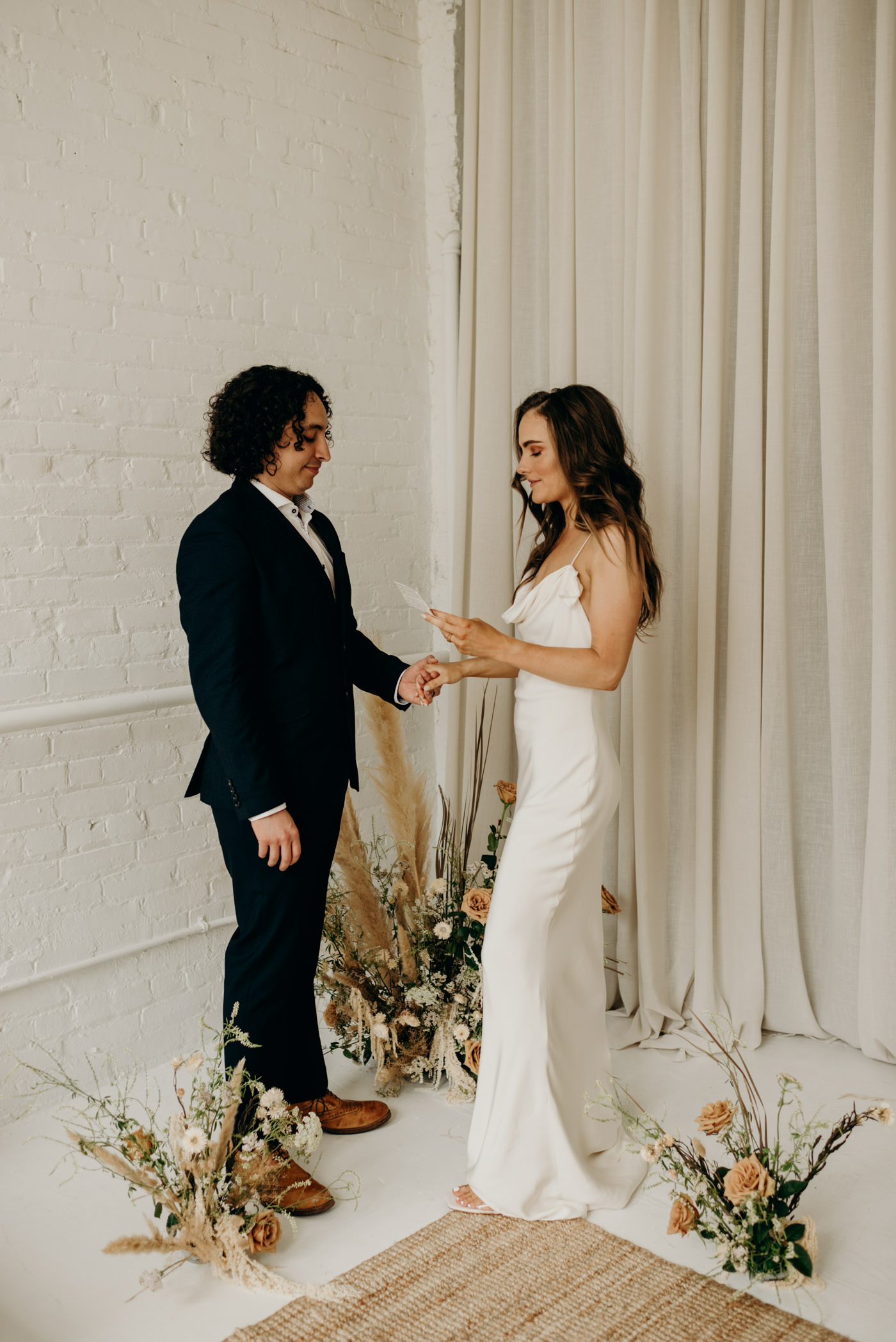 midcentury loft elopement in Toronto