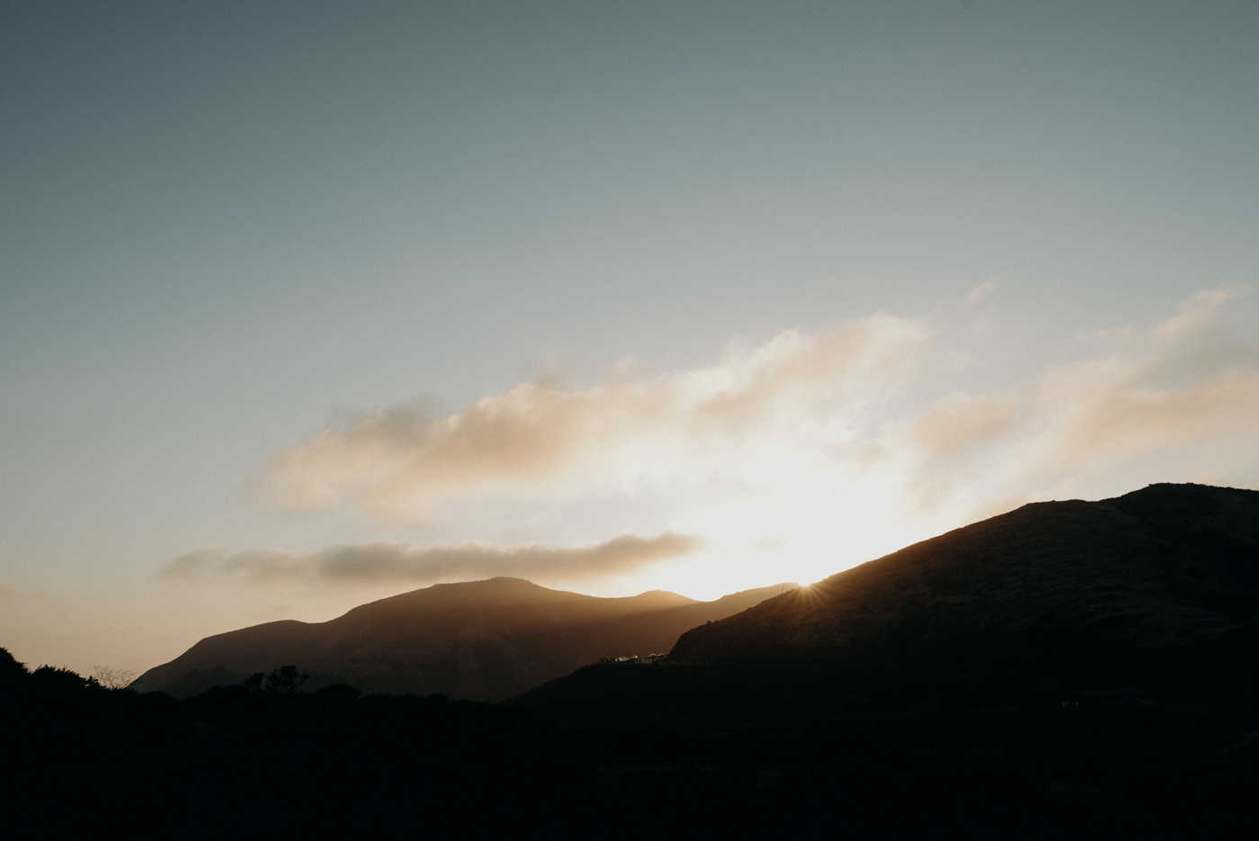 Sunset at Marin Headlands