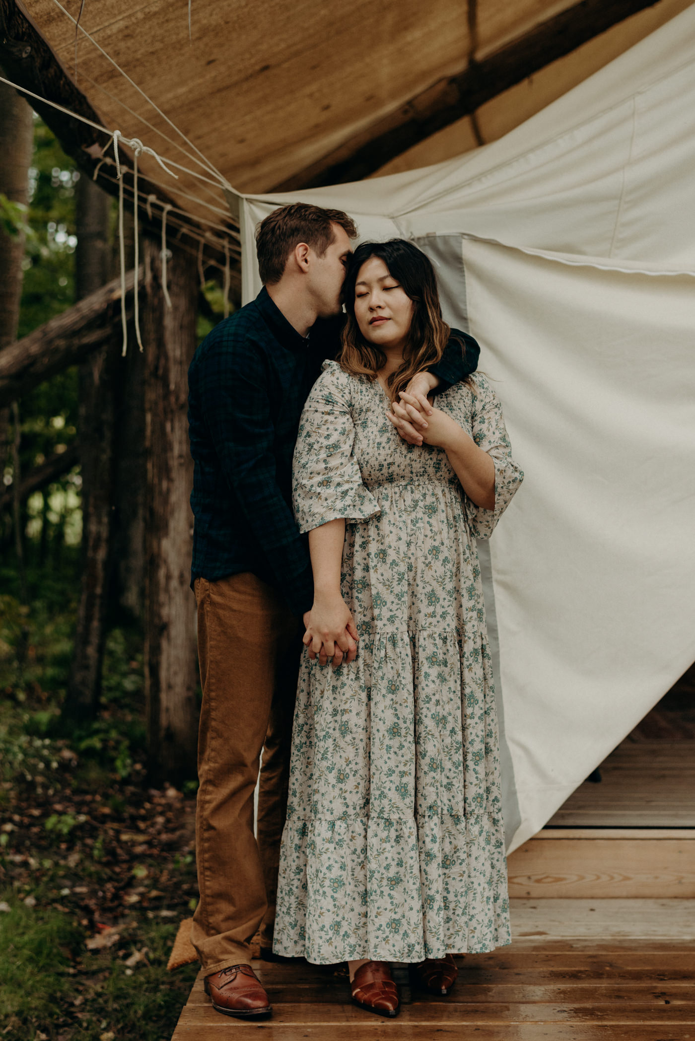 Glamping engagement