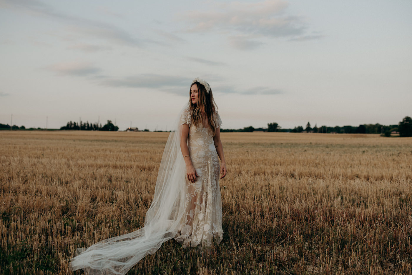 Laid-Back Outdoor Wedding at Glen Drummond Farm - Daring Wanderer