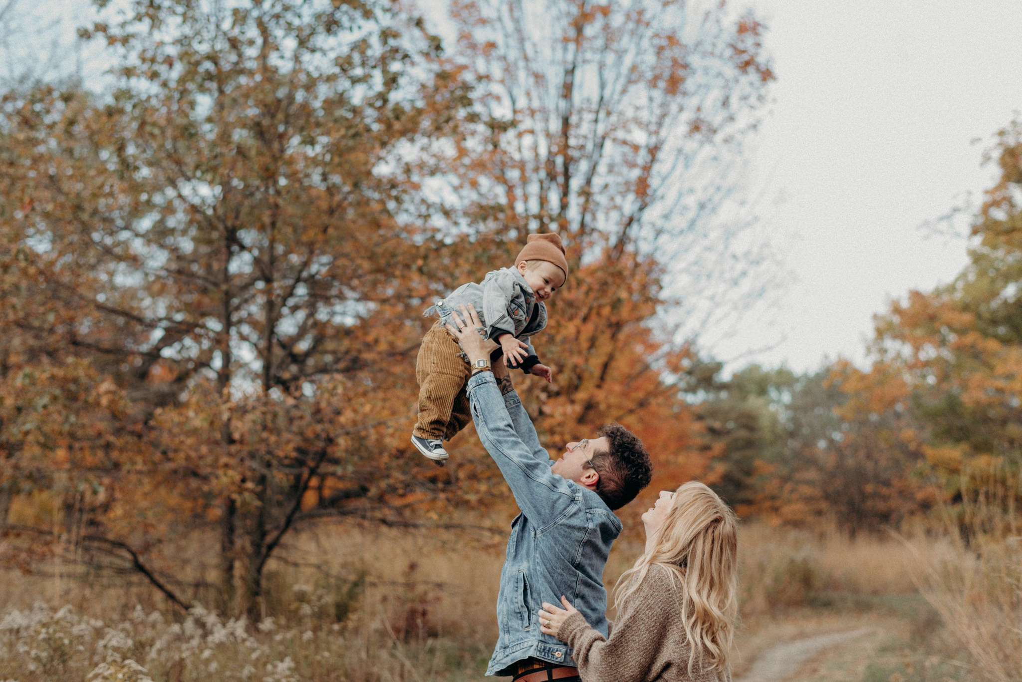 High Park Family Portraits in the fall