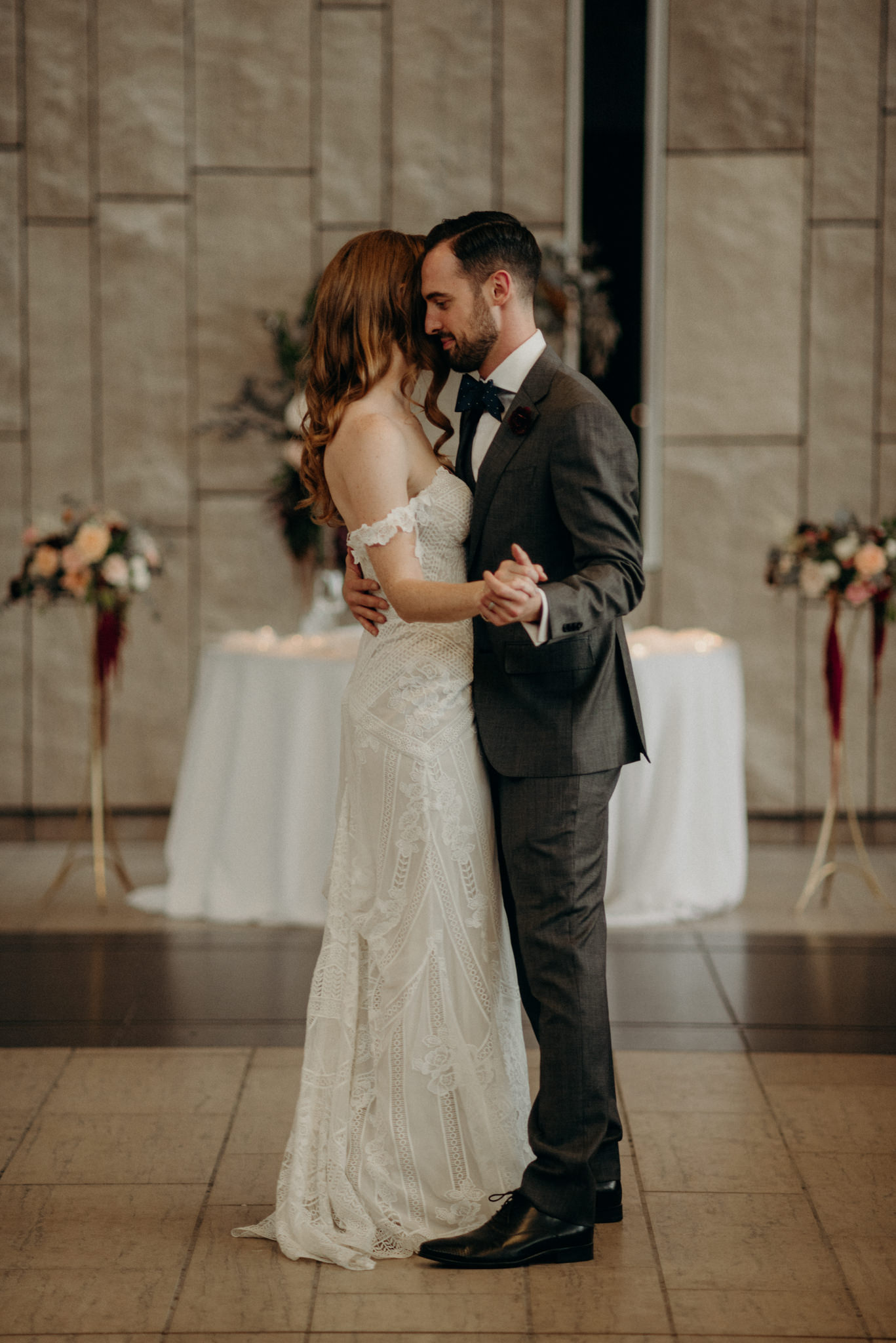 Waterloo Region Museum wedding reception first dance