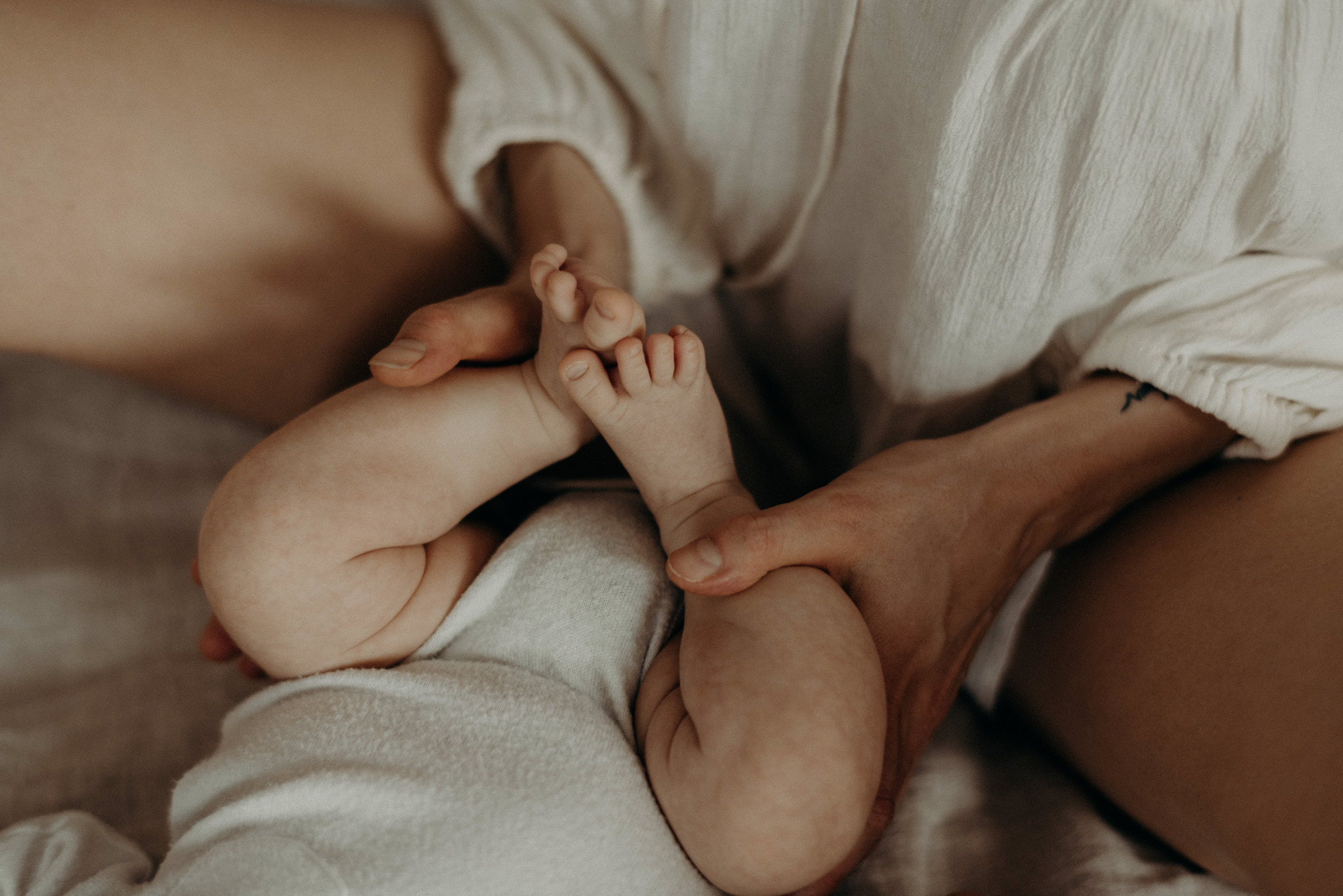 newborn baby toes