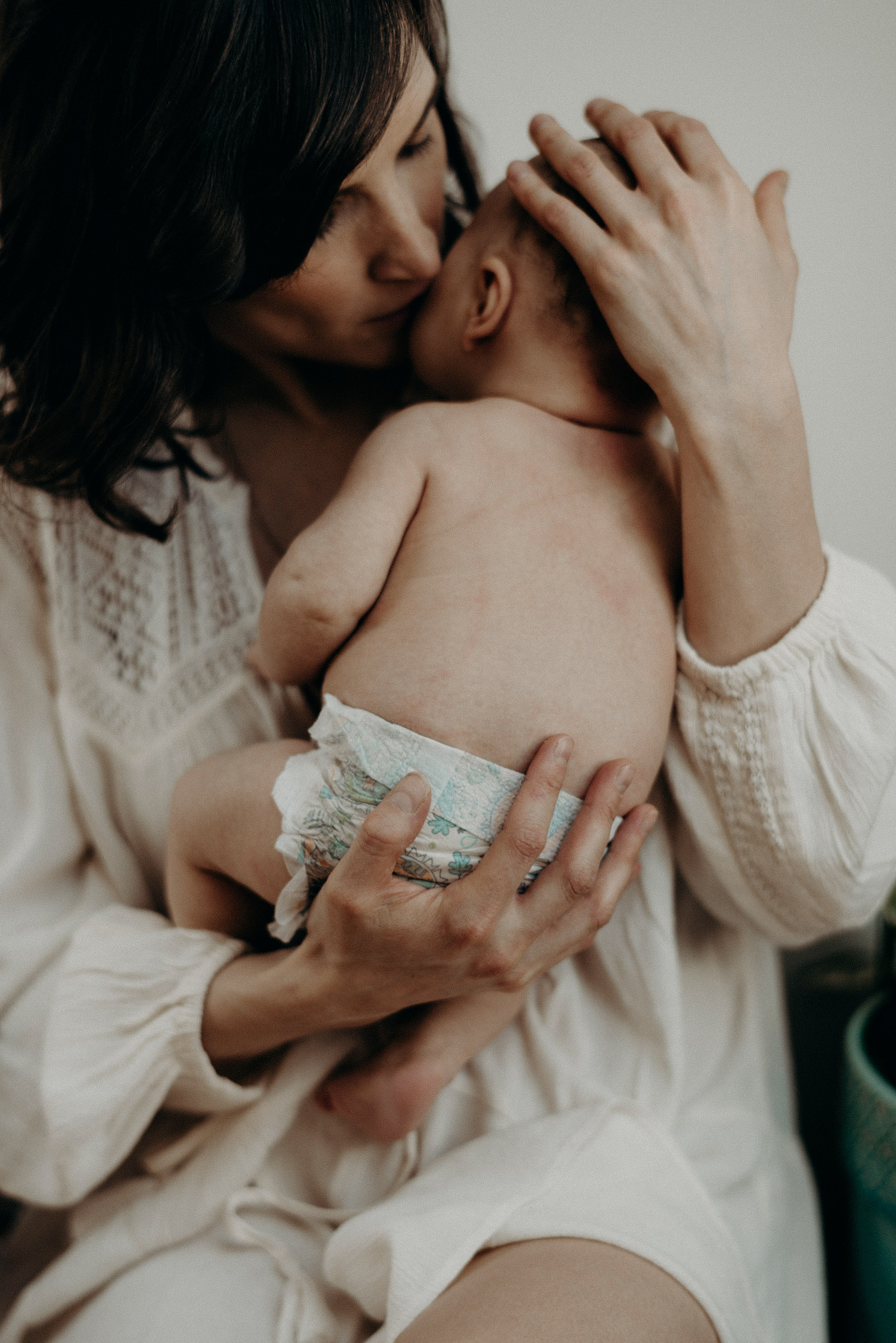 indoor newborn shoot in Toronto