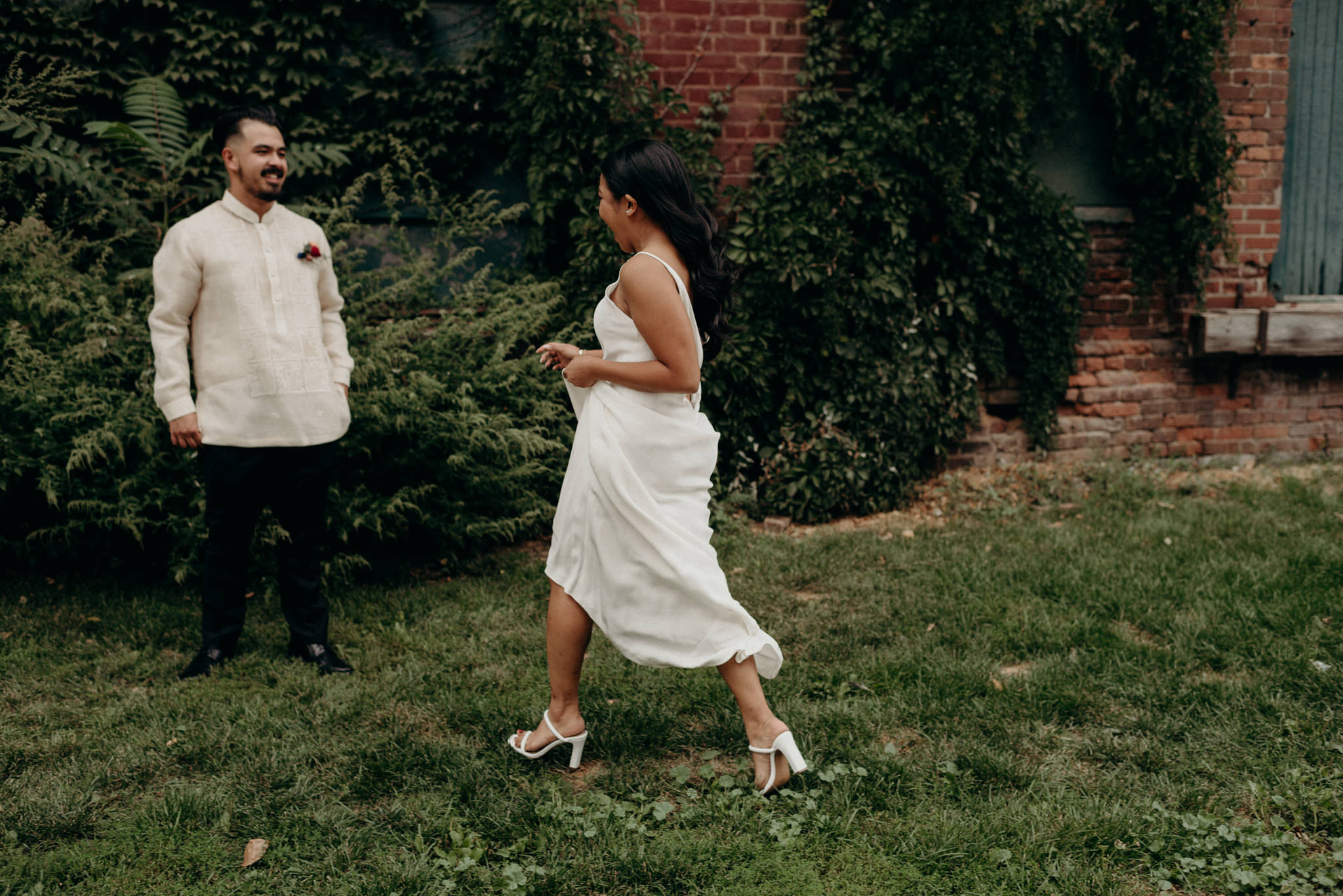 Distillery district wedding portraits