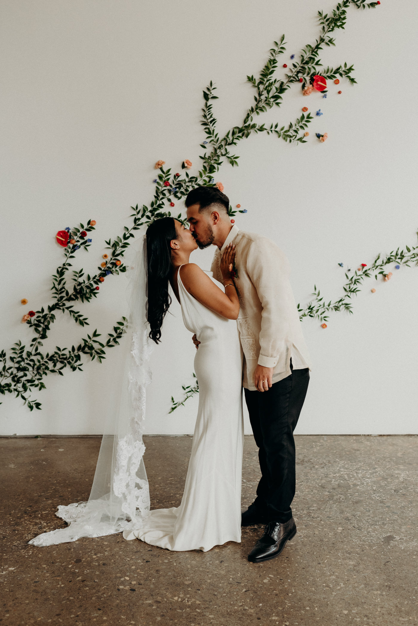 Wedding ceremony at Airship37