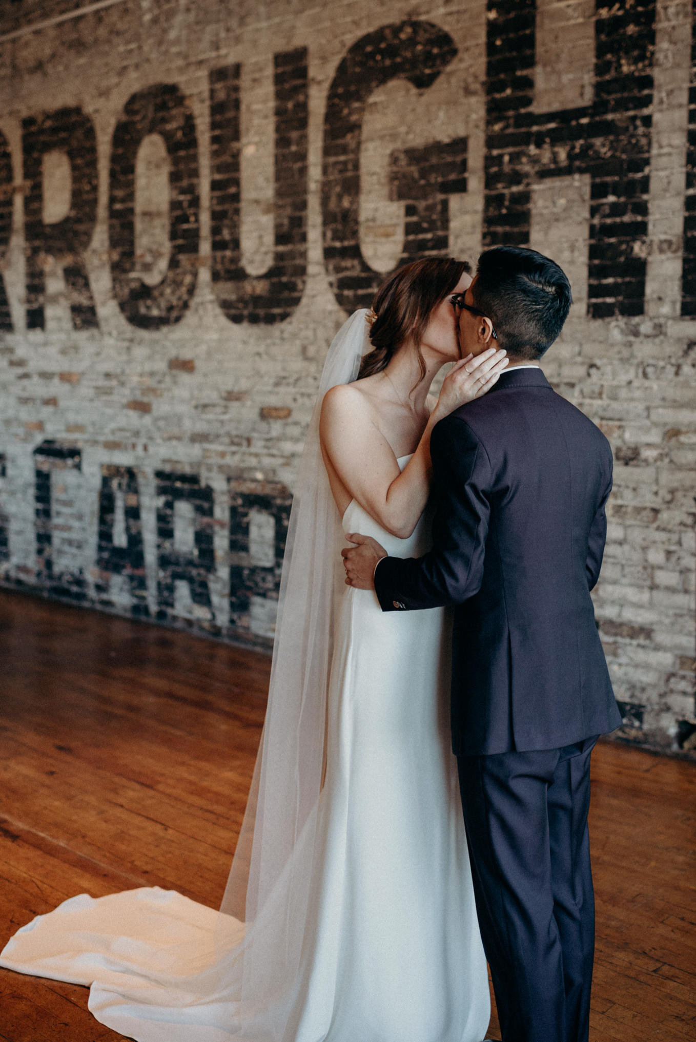 First kiss, midweek elopement at The Burroughes