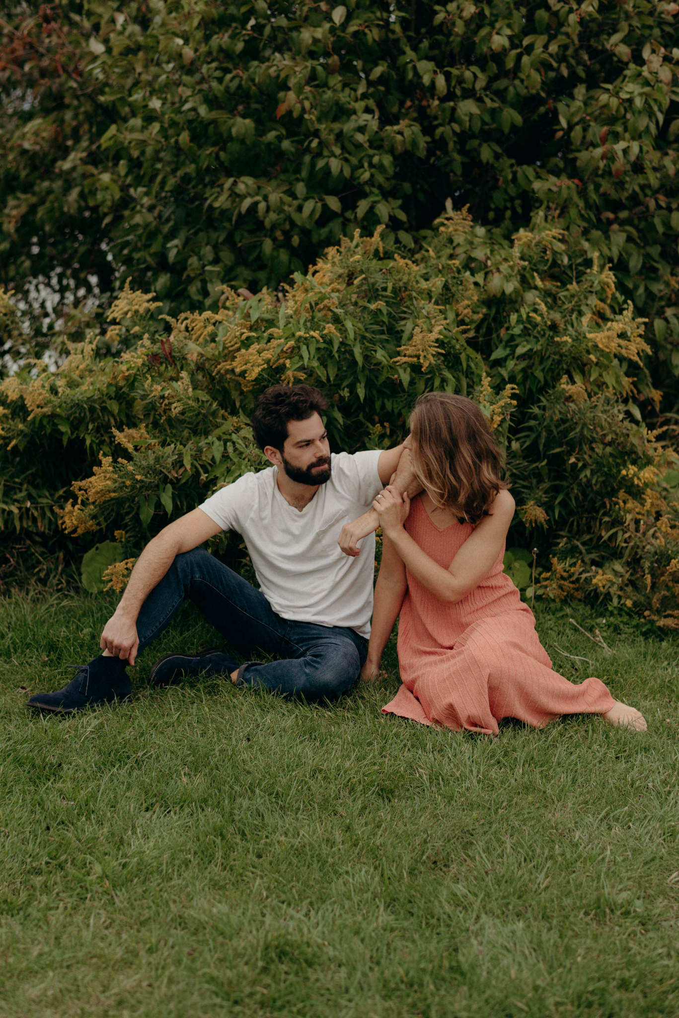 Innisfil engagement shoot by the water