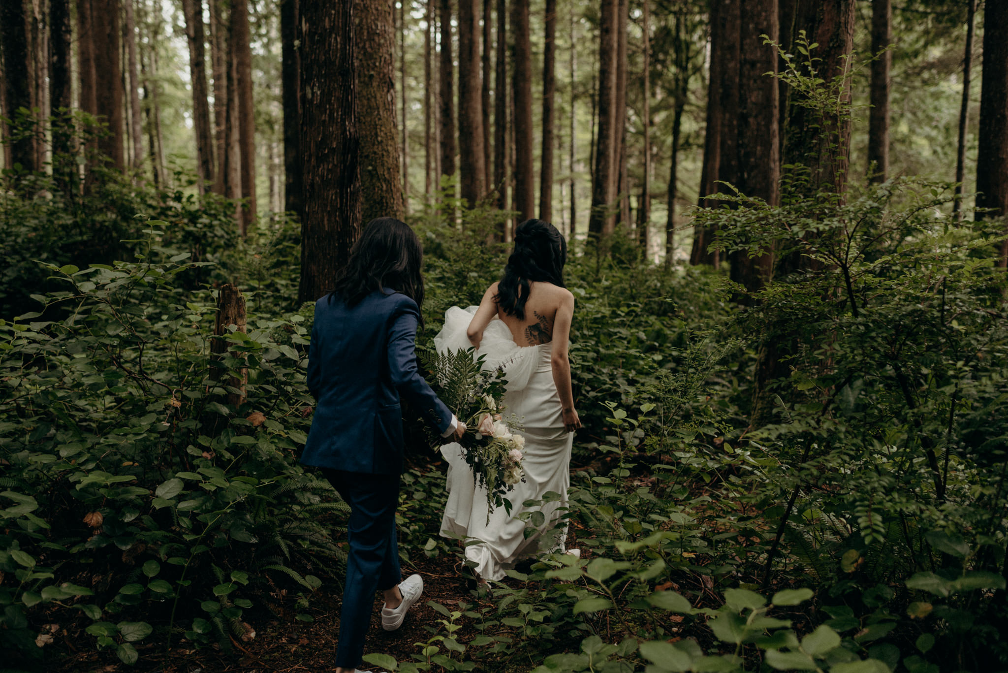 Tofino forest elopement