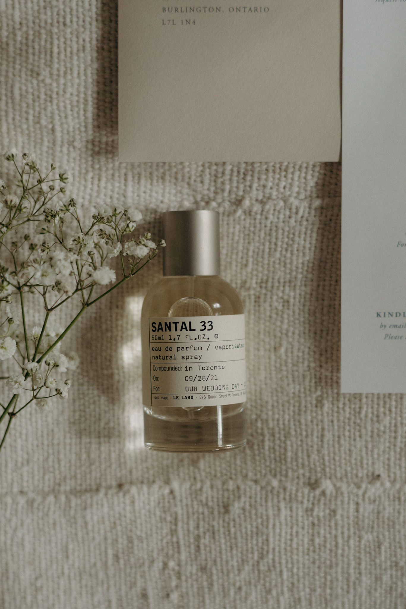 le labo perfume and wedding invite