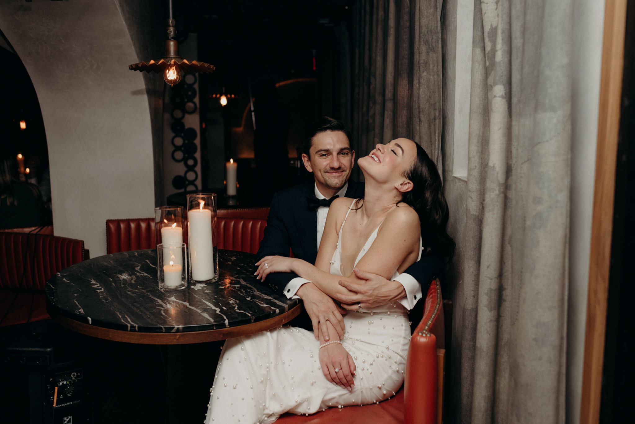 intimate wedding at 7 Enoteca