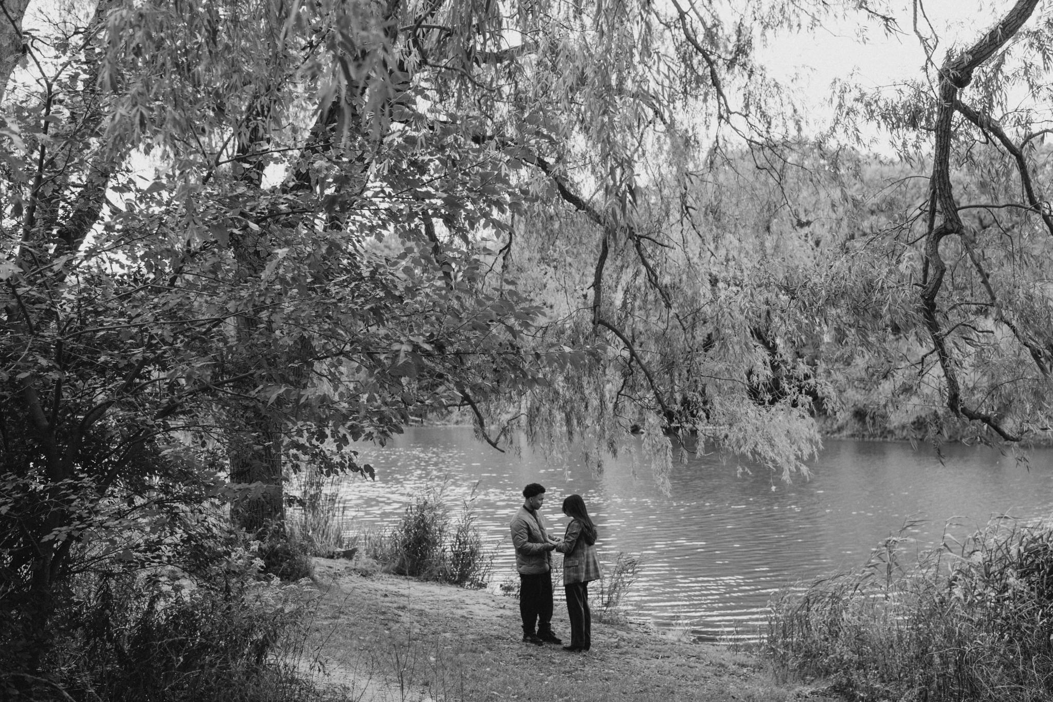 Couple shoot in High Park