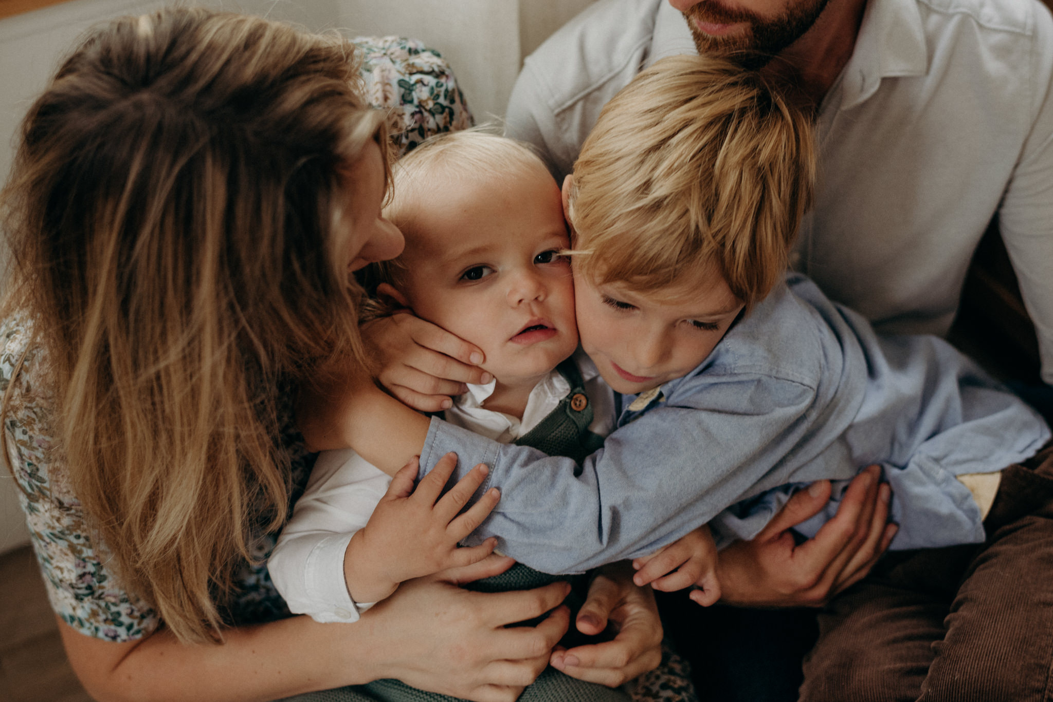 Aylmer Family Portraits at home