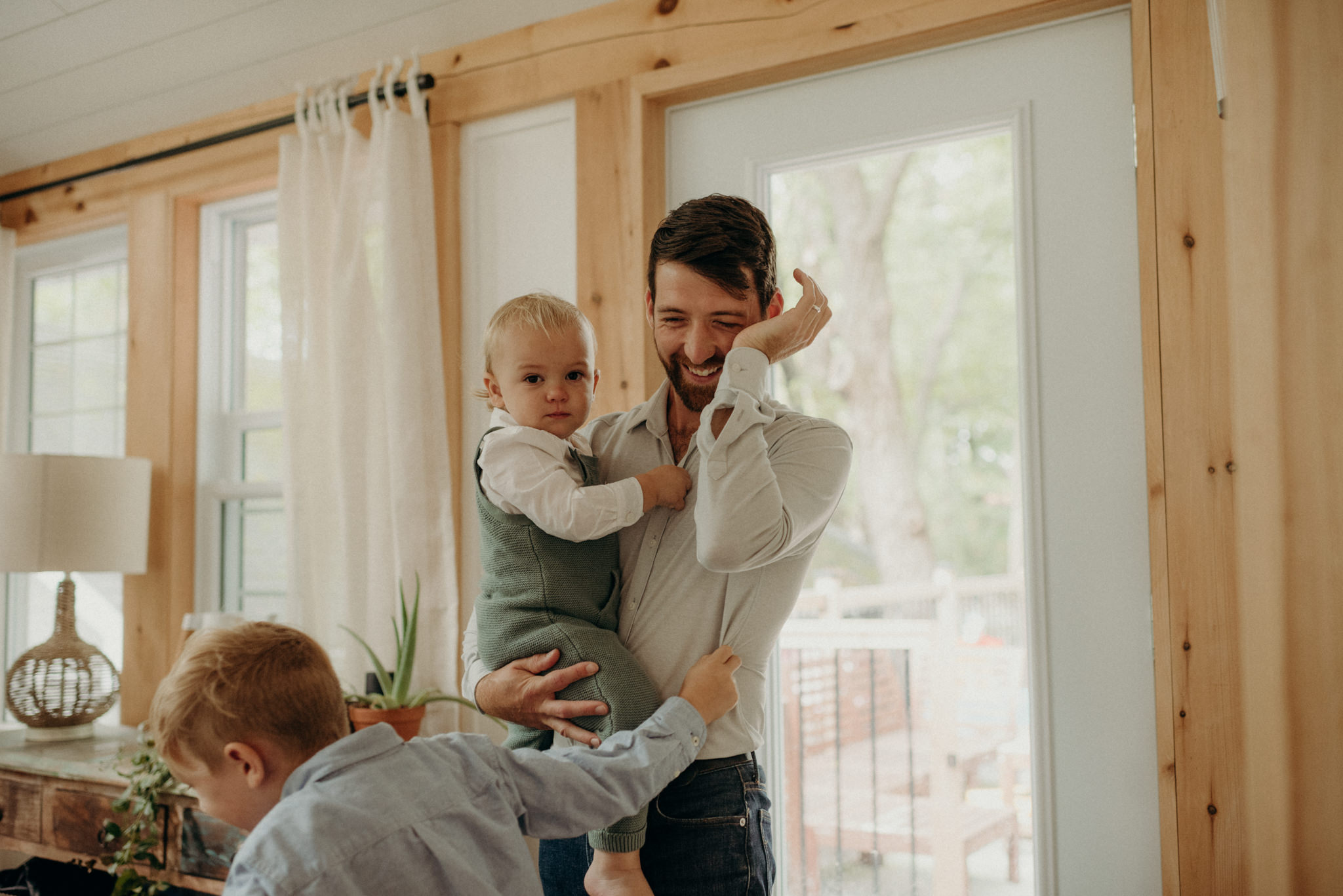 Aylmer Family Portraits at home