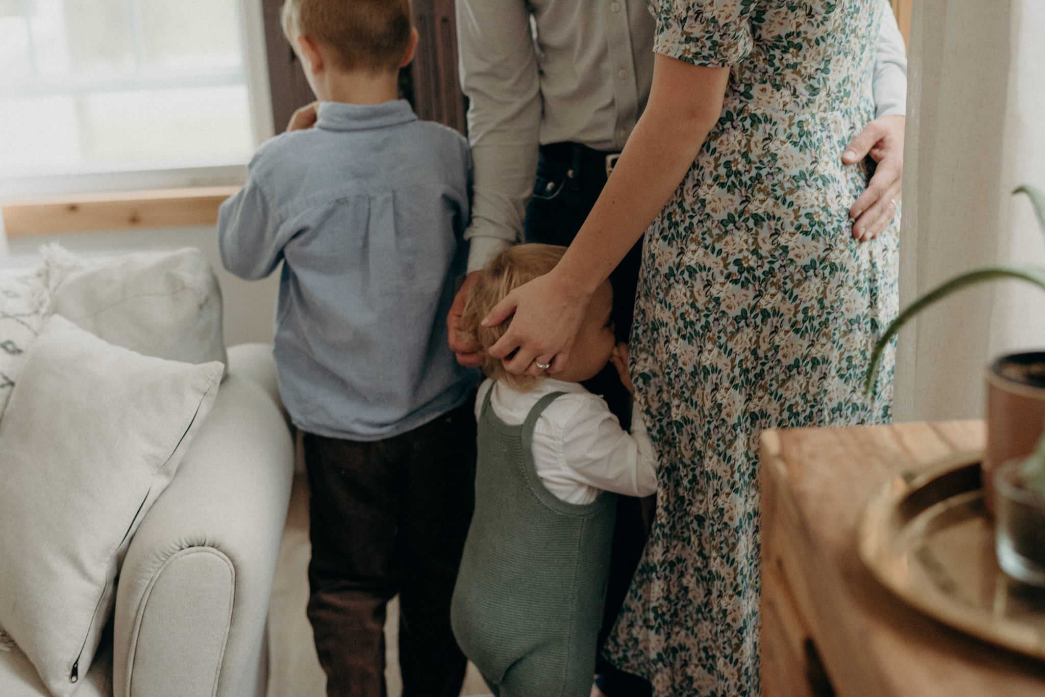 Aylmer Family Portraits at home