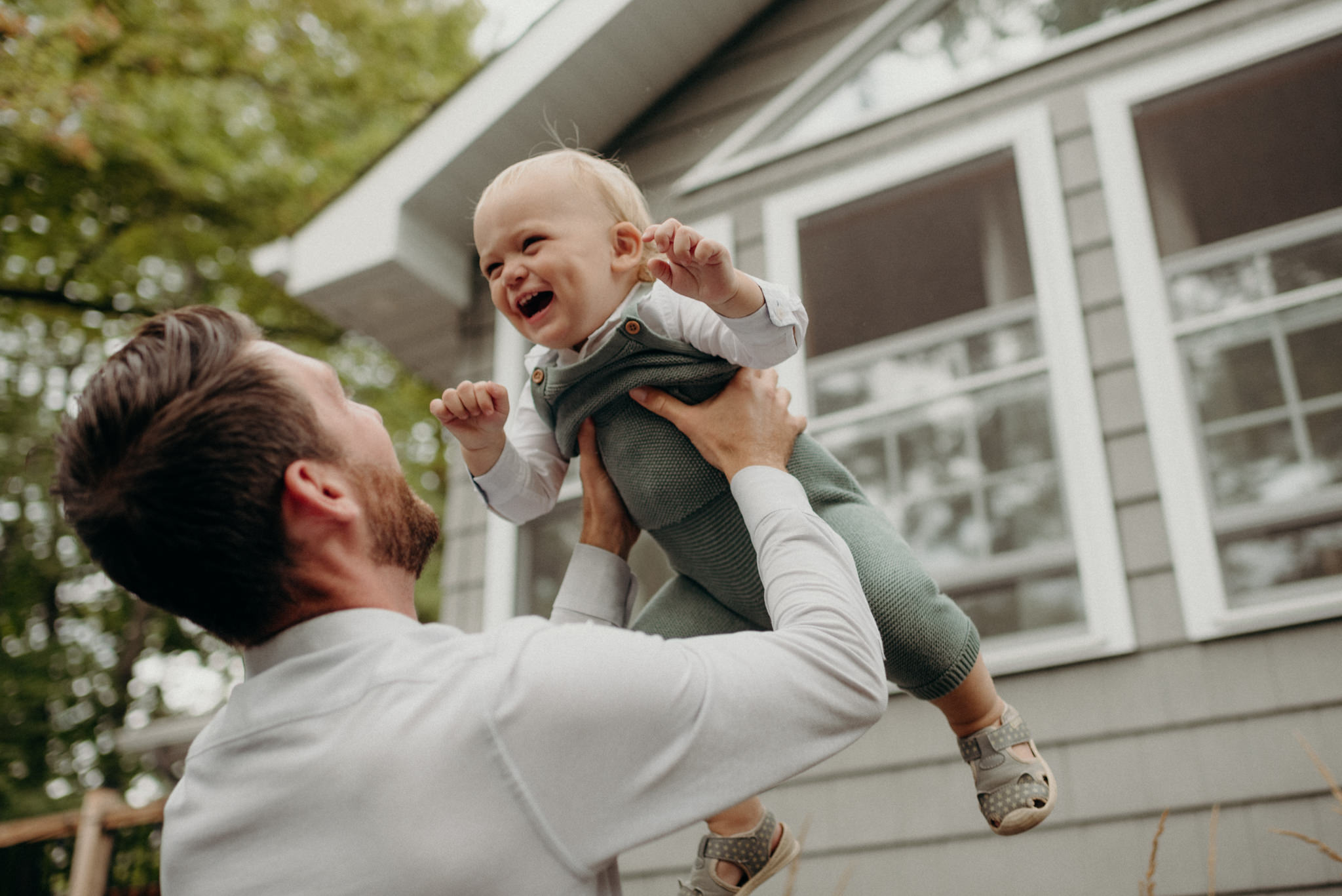 Aylmer Family Portraits at home