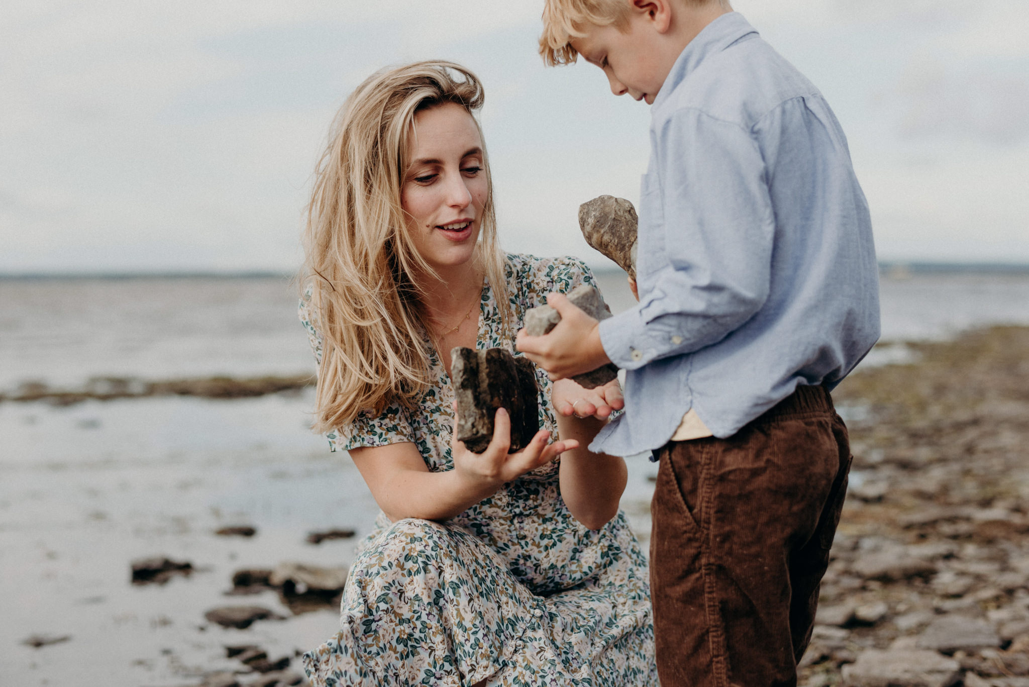 Aylmer Family Portraits at home