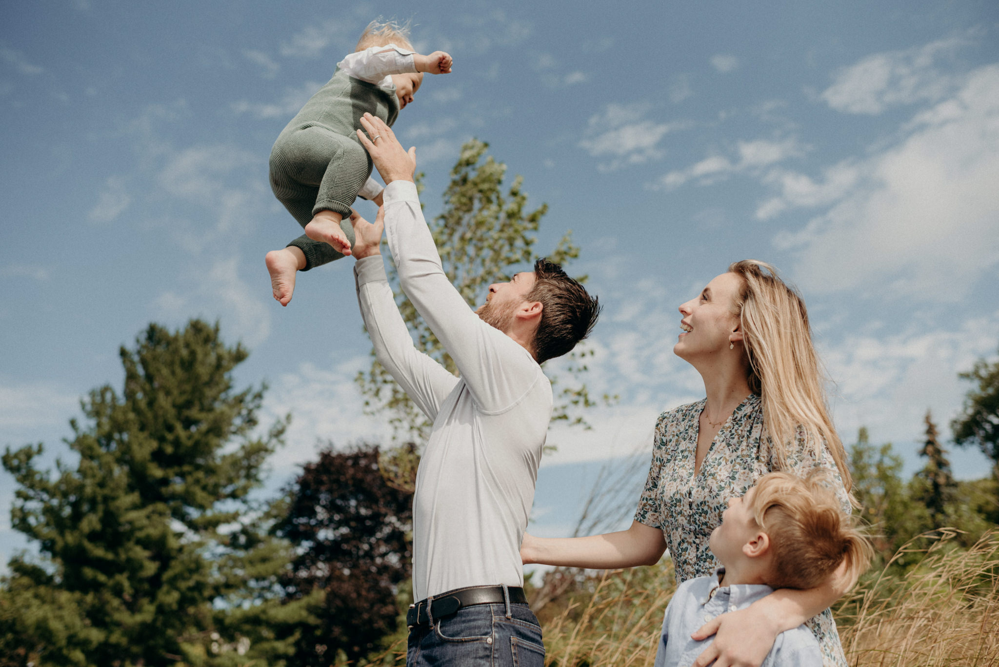 Aylmer Family Portraits on the ottawa river