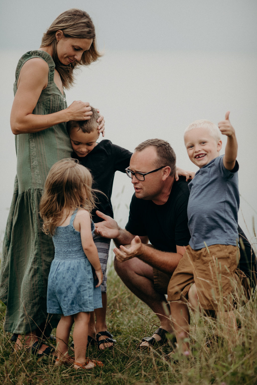 Rainy Ontario family shoot