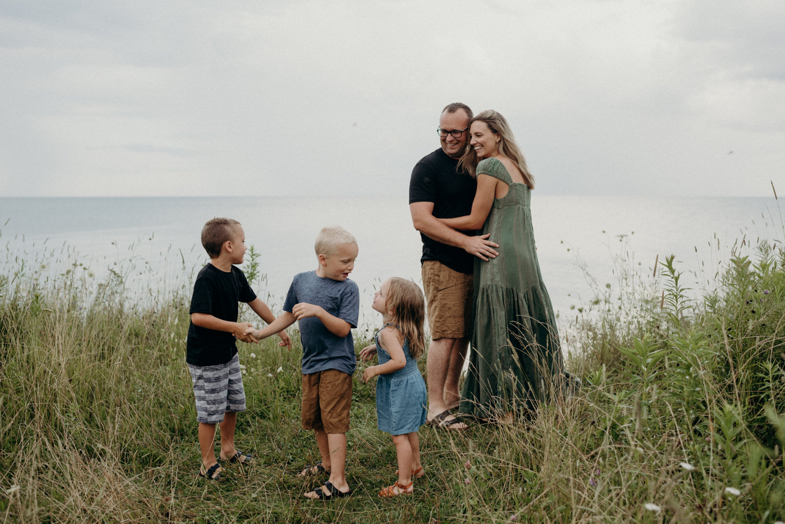 Rainy Toronto Family photos