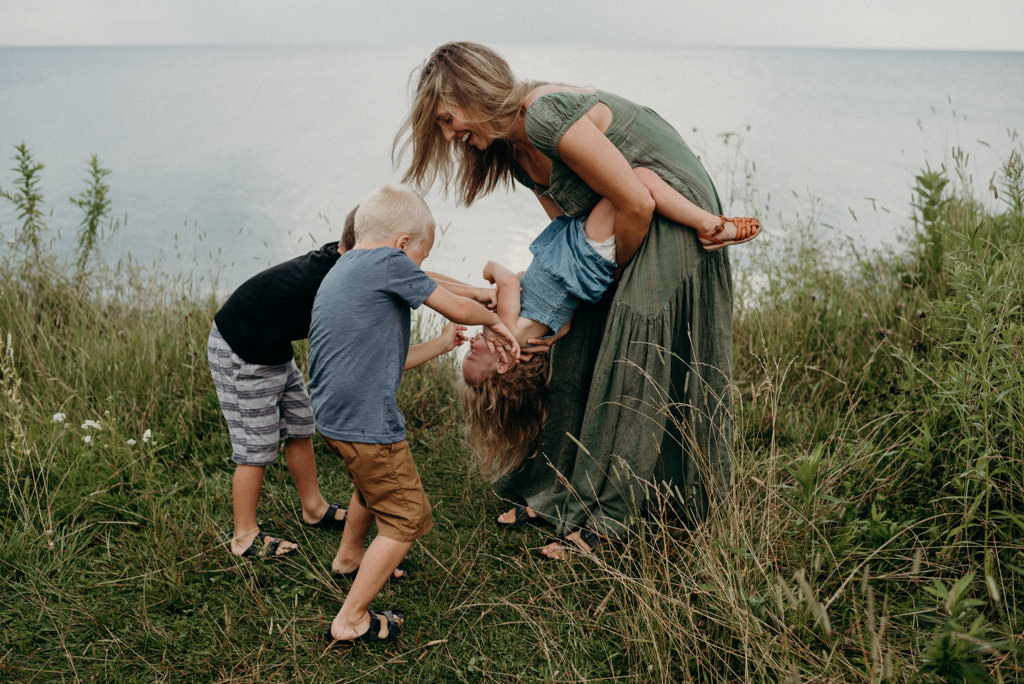 Rainy Toronto Family photos