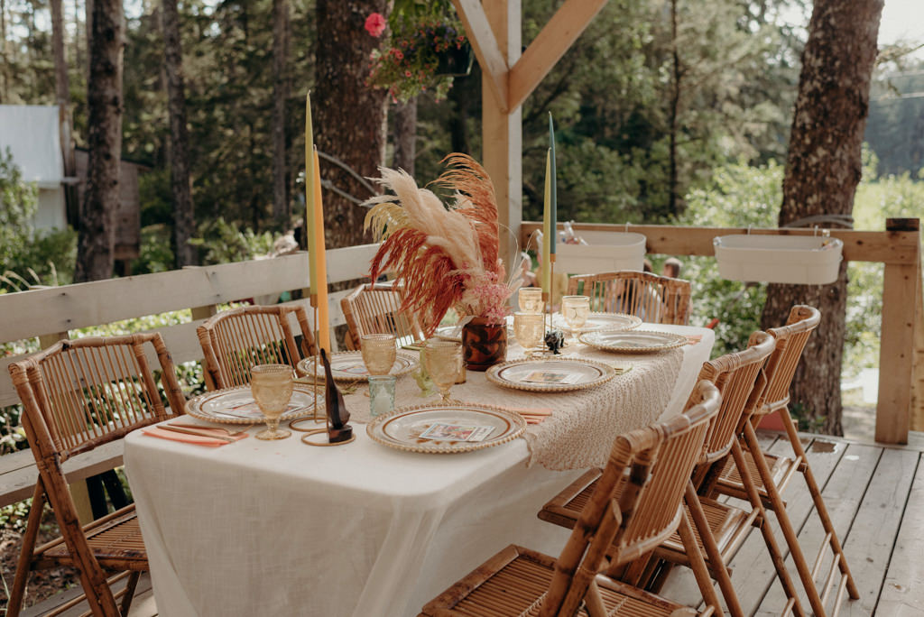 Haida Gwaii Glamping Co wedding