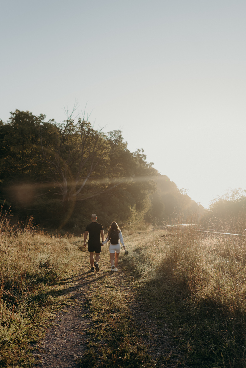 Intimate Waterfall Wedding Ceremony at Sunrise